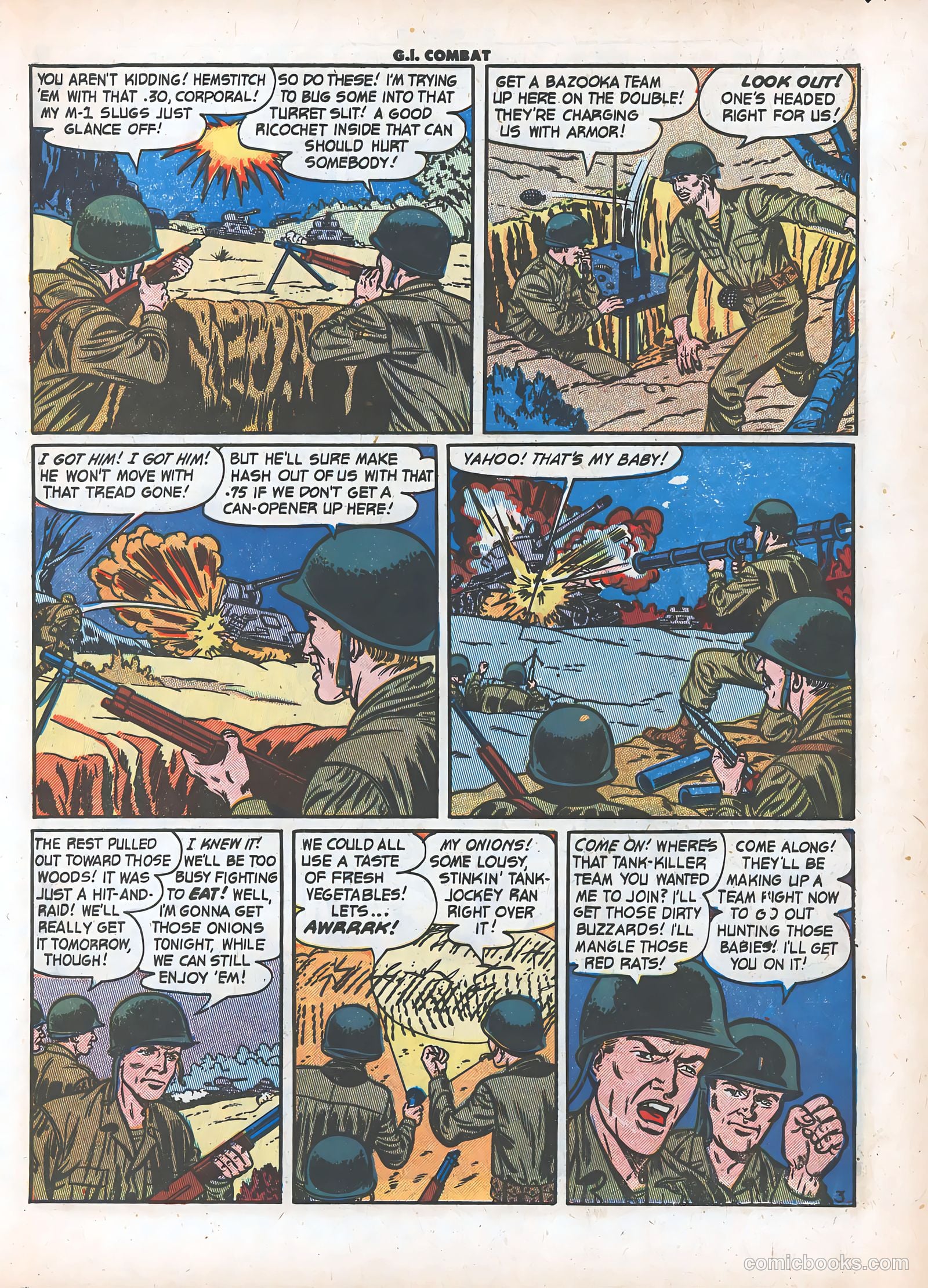G.I. Combat #7 (1953) — page 30 of 37