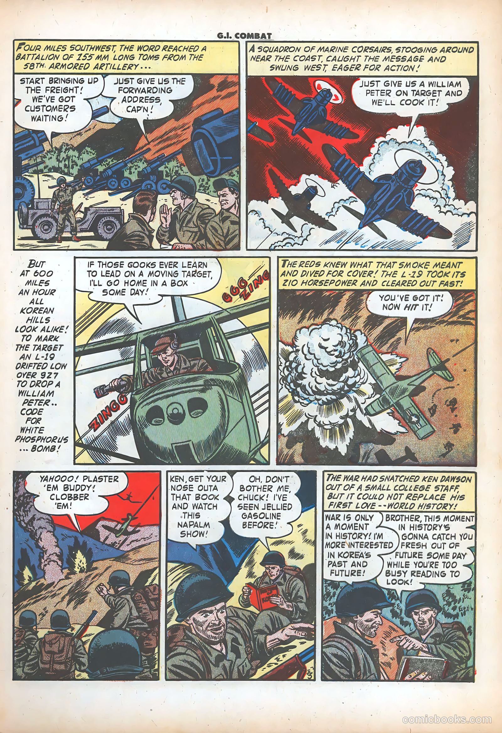 G.I. Combat #8 (1953) — page 6 of 37