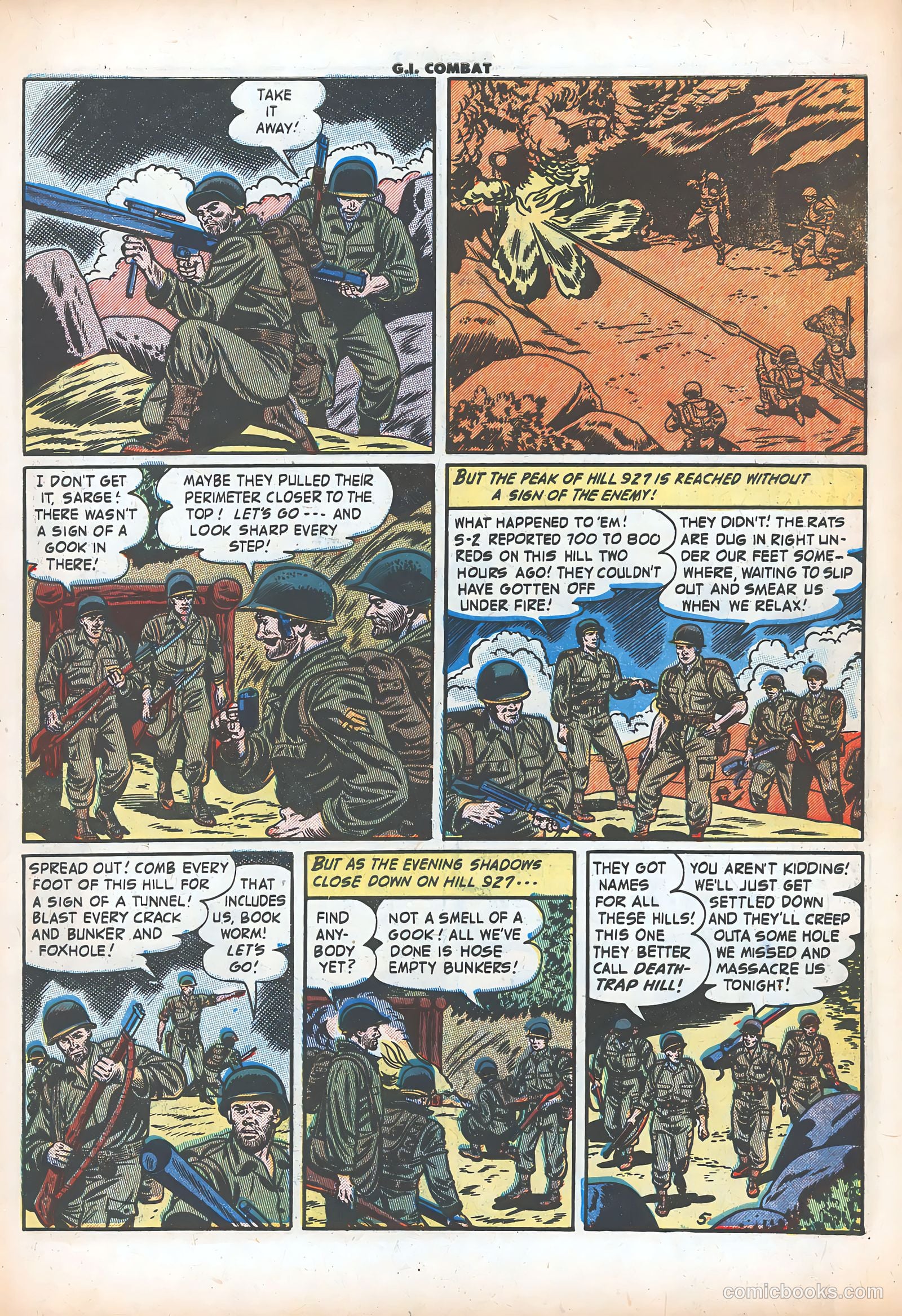 G.I. Combat #8 (1953) — page 8 of 37