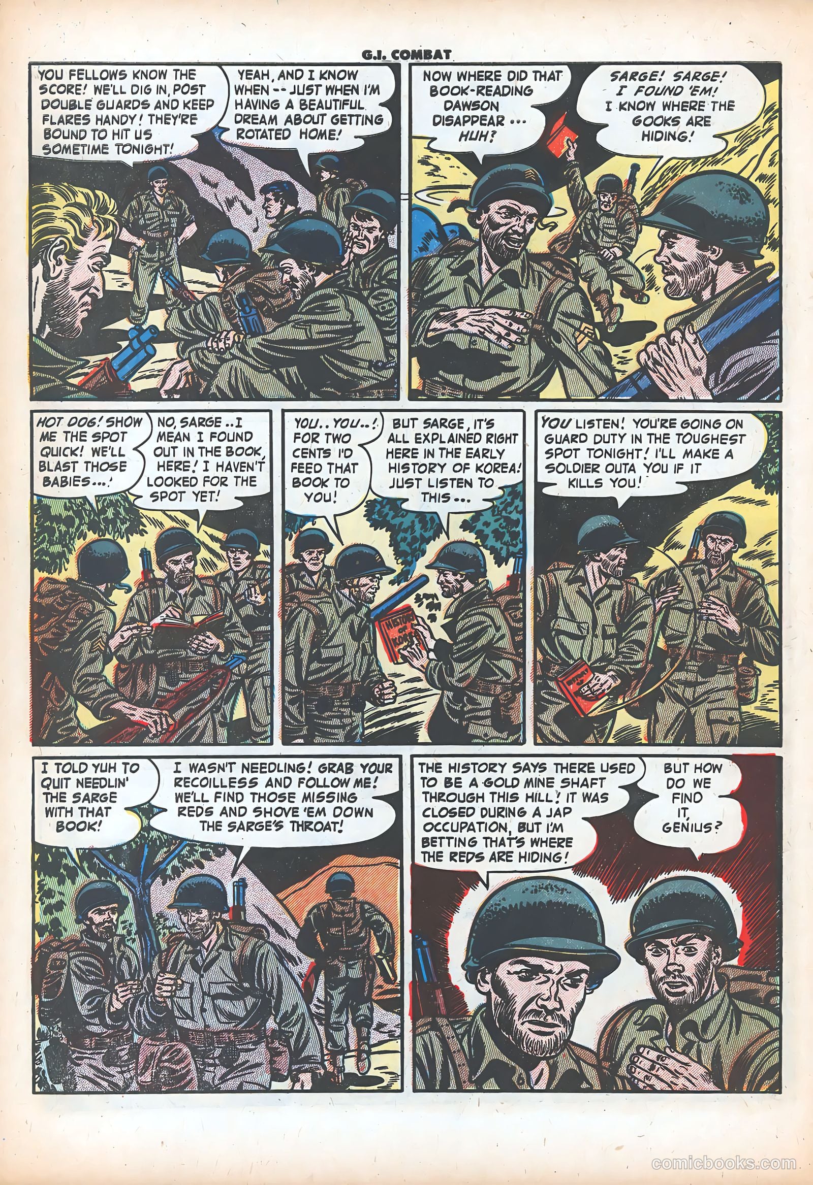 G.I. Combat #8 (1953) — page 9 of 37