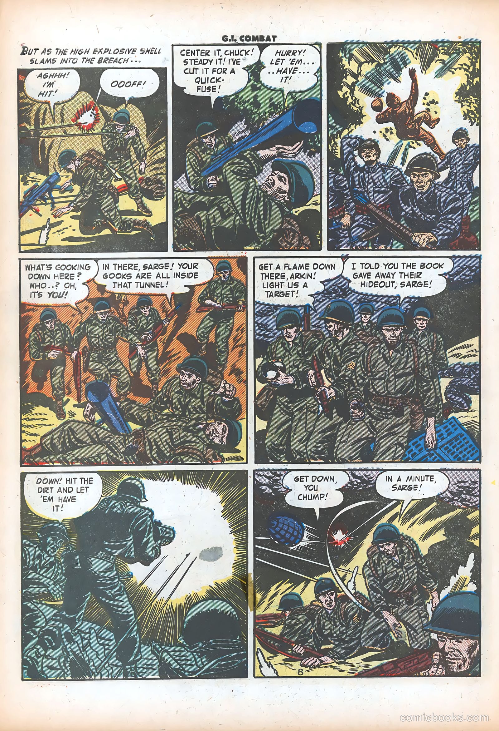 G.I. Combat #8 (1953) — page 11 of 37