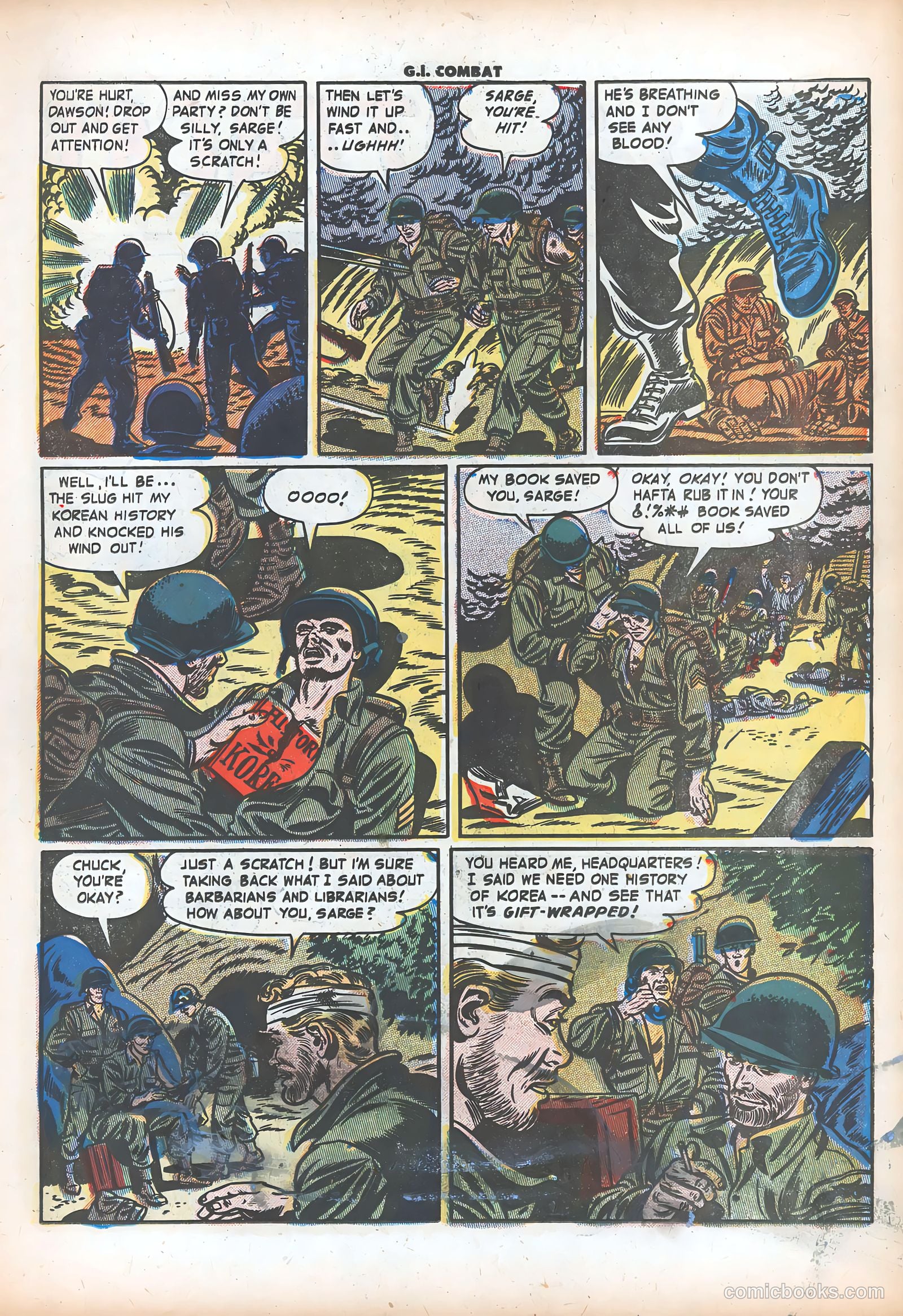 G.I. Combat #8 (1953) — page 12 of 37