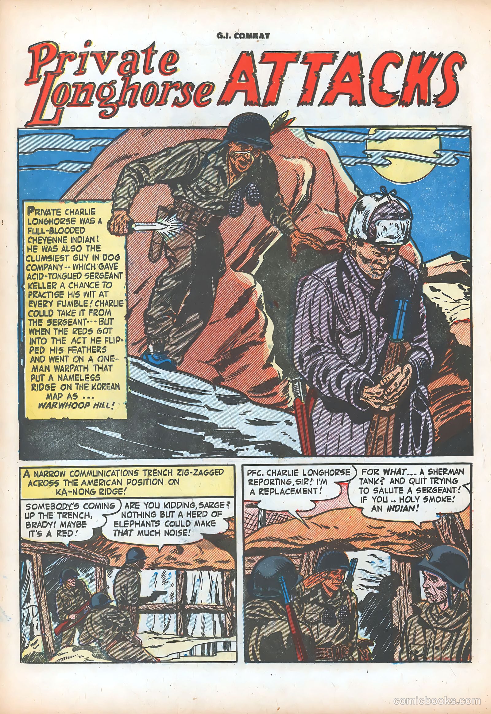 G.I. Combat #8 (1953) — page 13 of 37