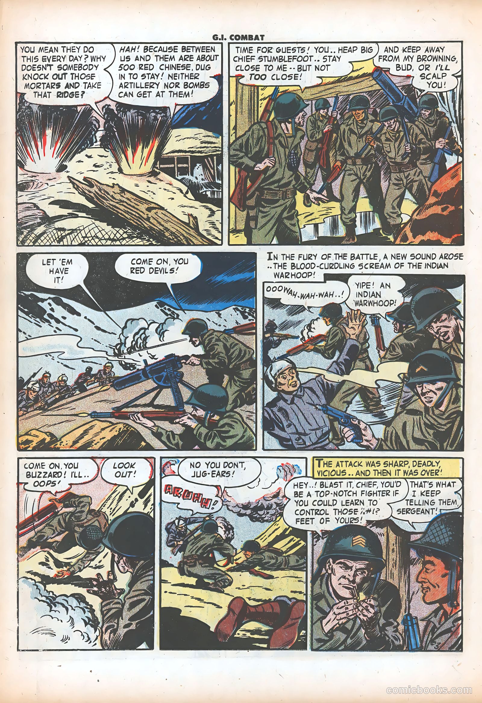 G.I. Combat #8 (1953) — page 15 of 37