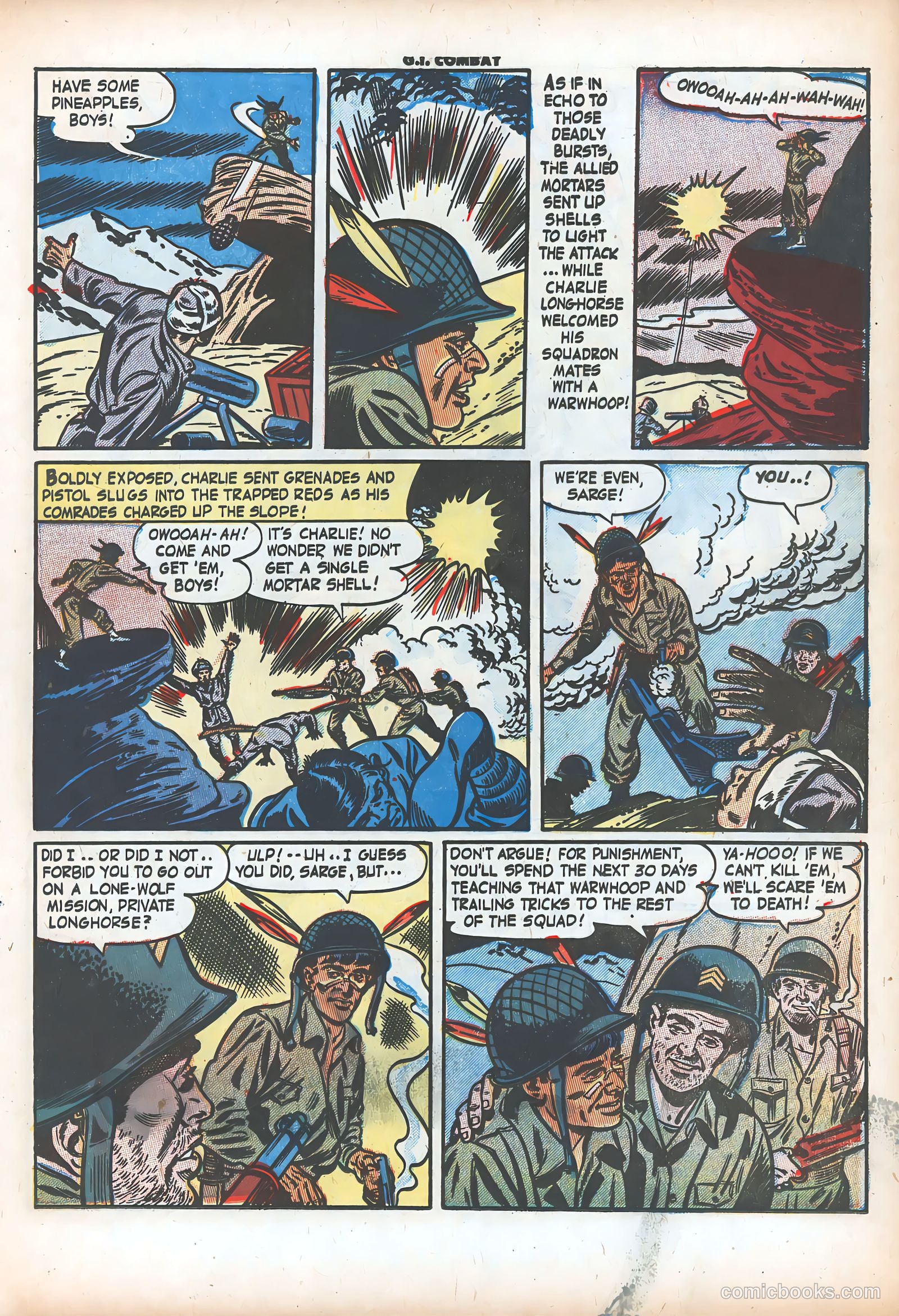G.I. Combat #8 (1953) — page 18 of 37