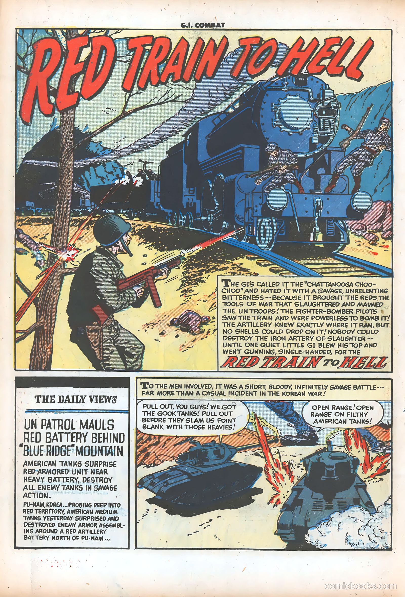 G.I. Combat #8 (1953) — page 19 of 37