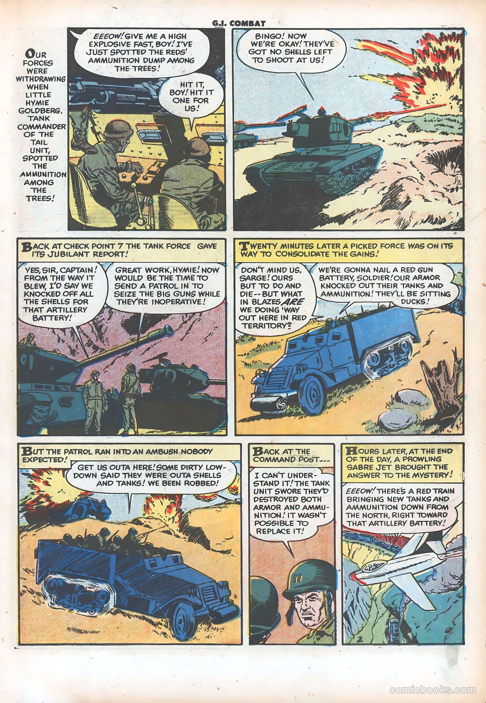 G.I. Combat #8 (1953) — page 20 of 37