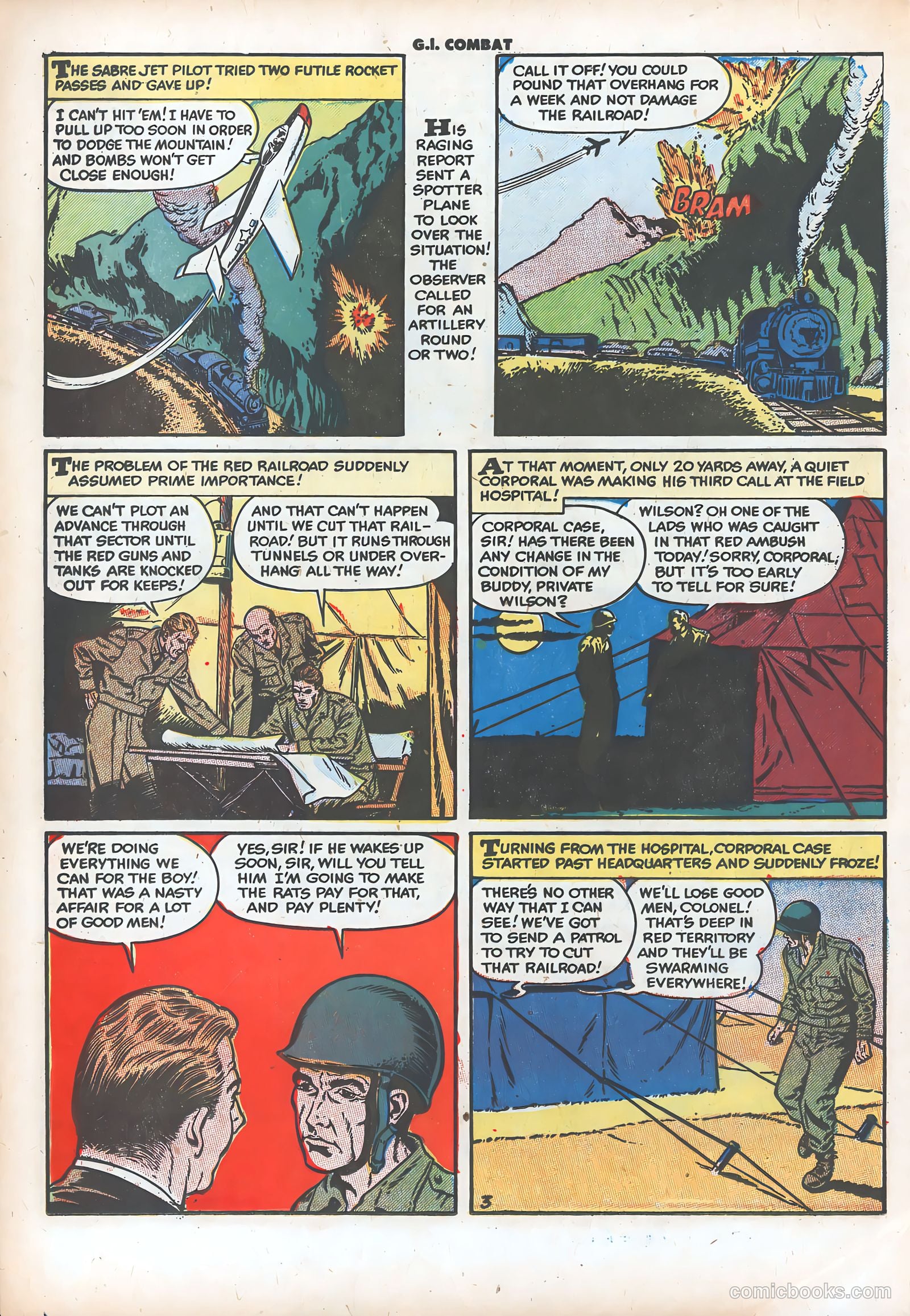 G.I. Combat #8 (1953) — page 21 of 37