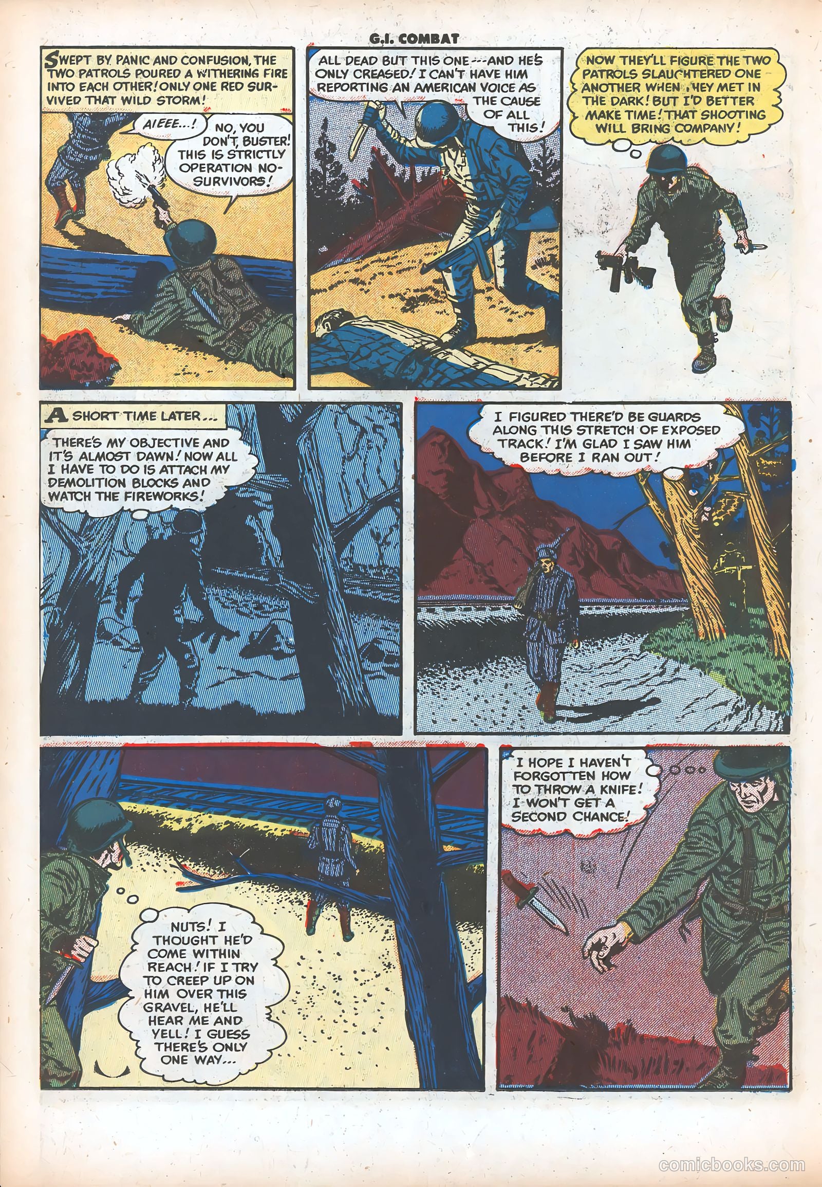 G.I. Combat #8 (1953) — page 23 of 37