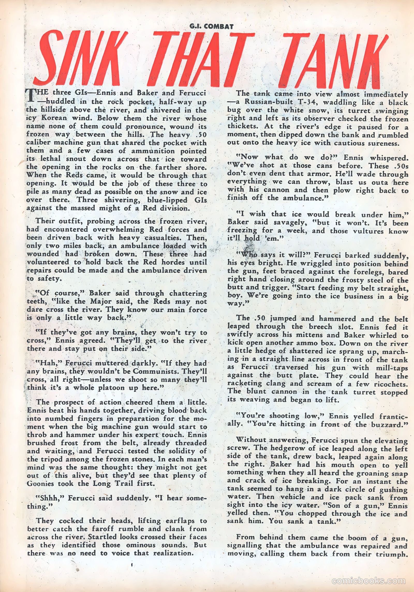 G.I. Combat #8 (1953) — page 27 of 37