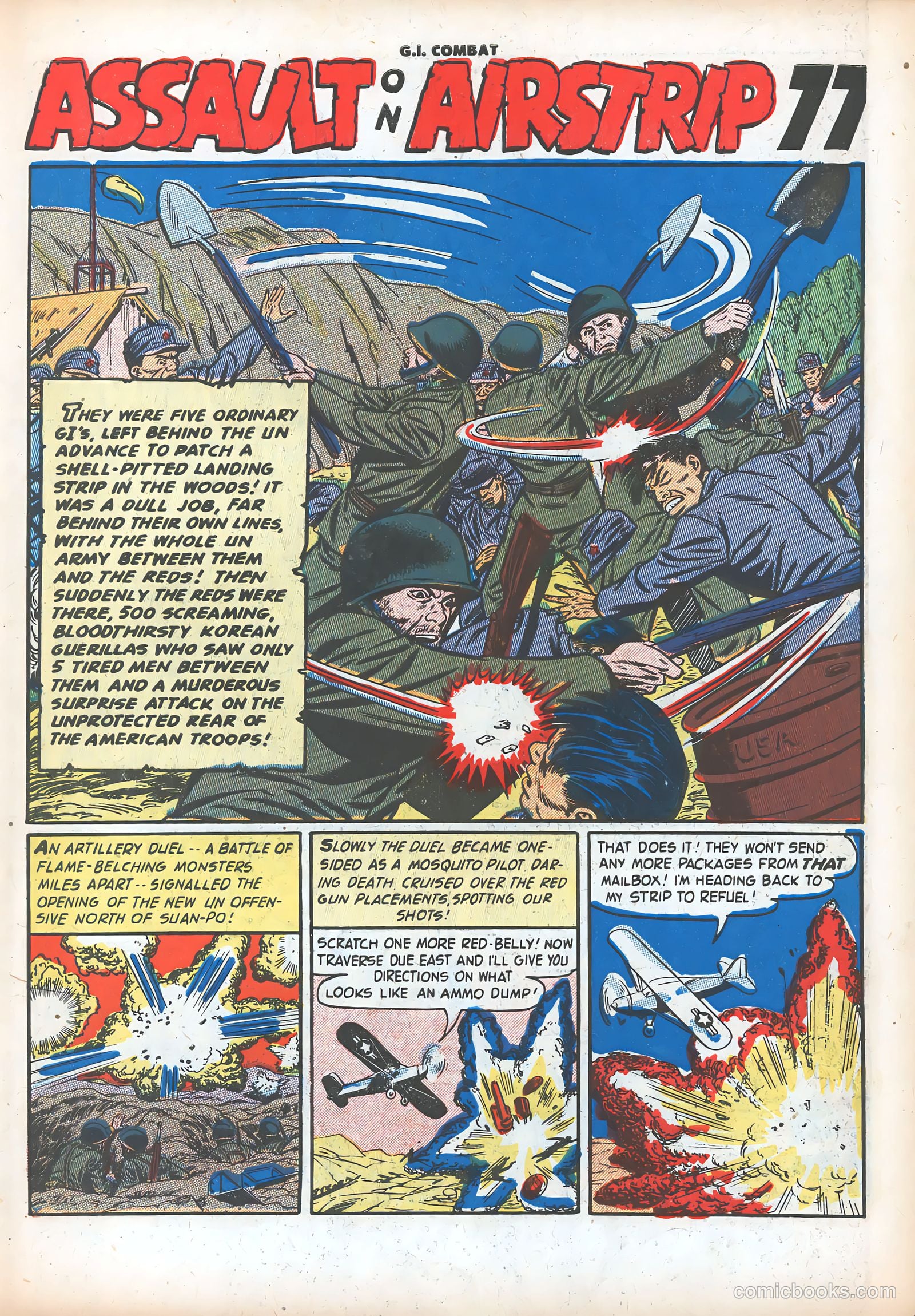 G.I. Combat #8 (1953) — page 28 of 37