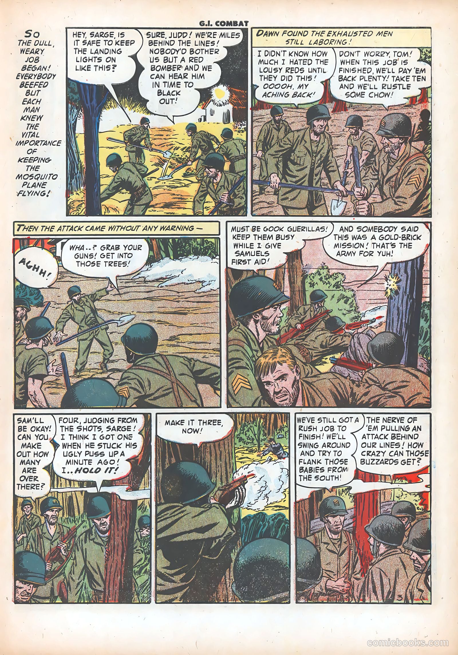 G.I. Combat #8 (1953) — page 30 of 37