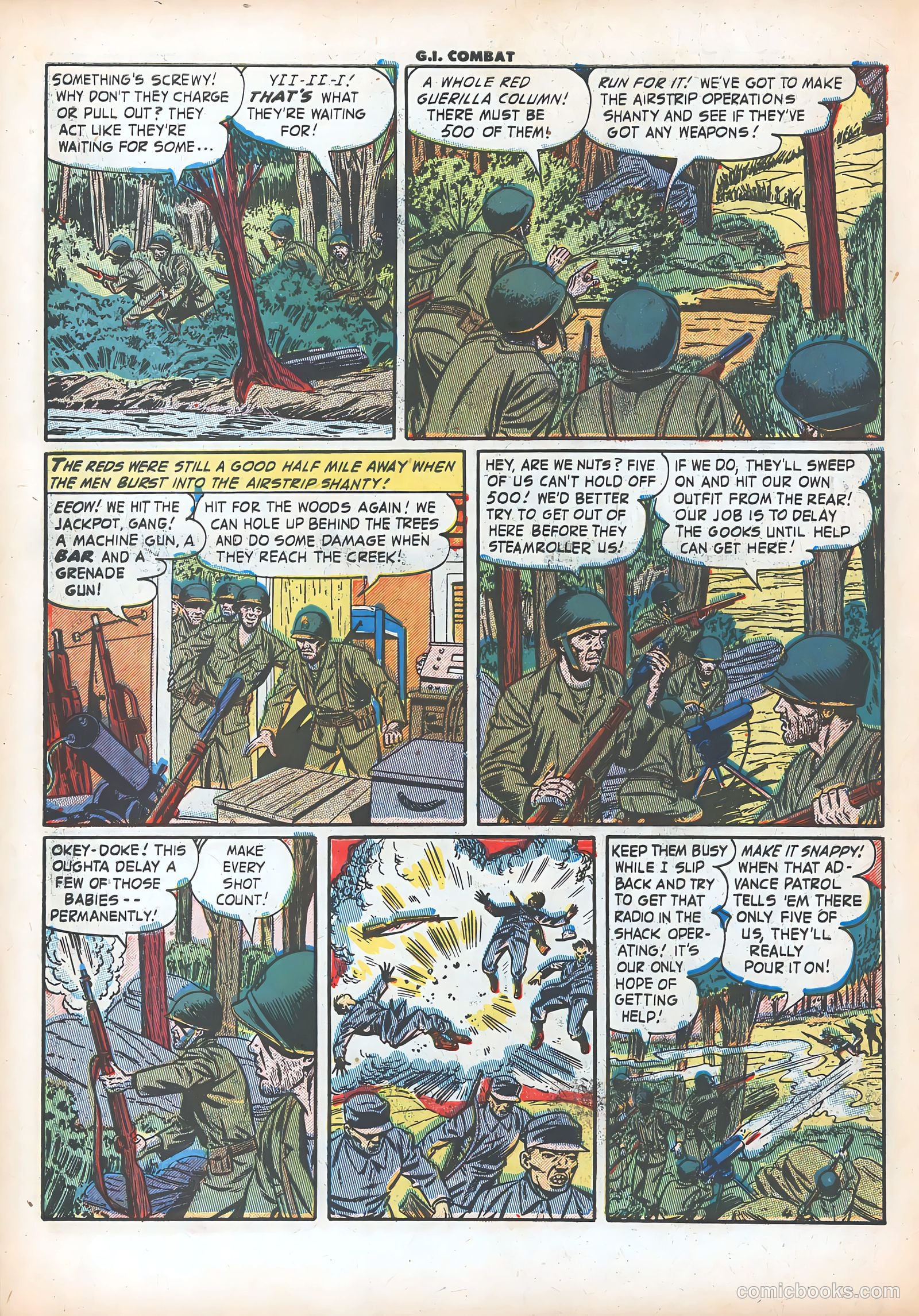 G.I. Combat #8 (1953) — page 31 of 37