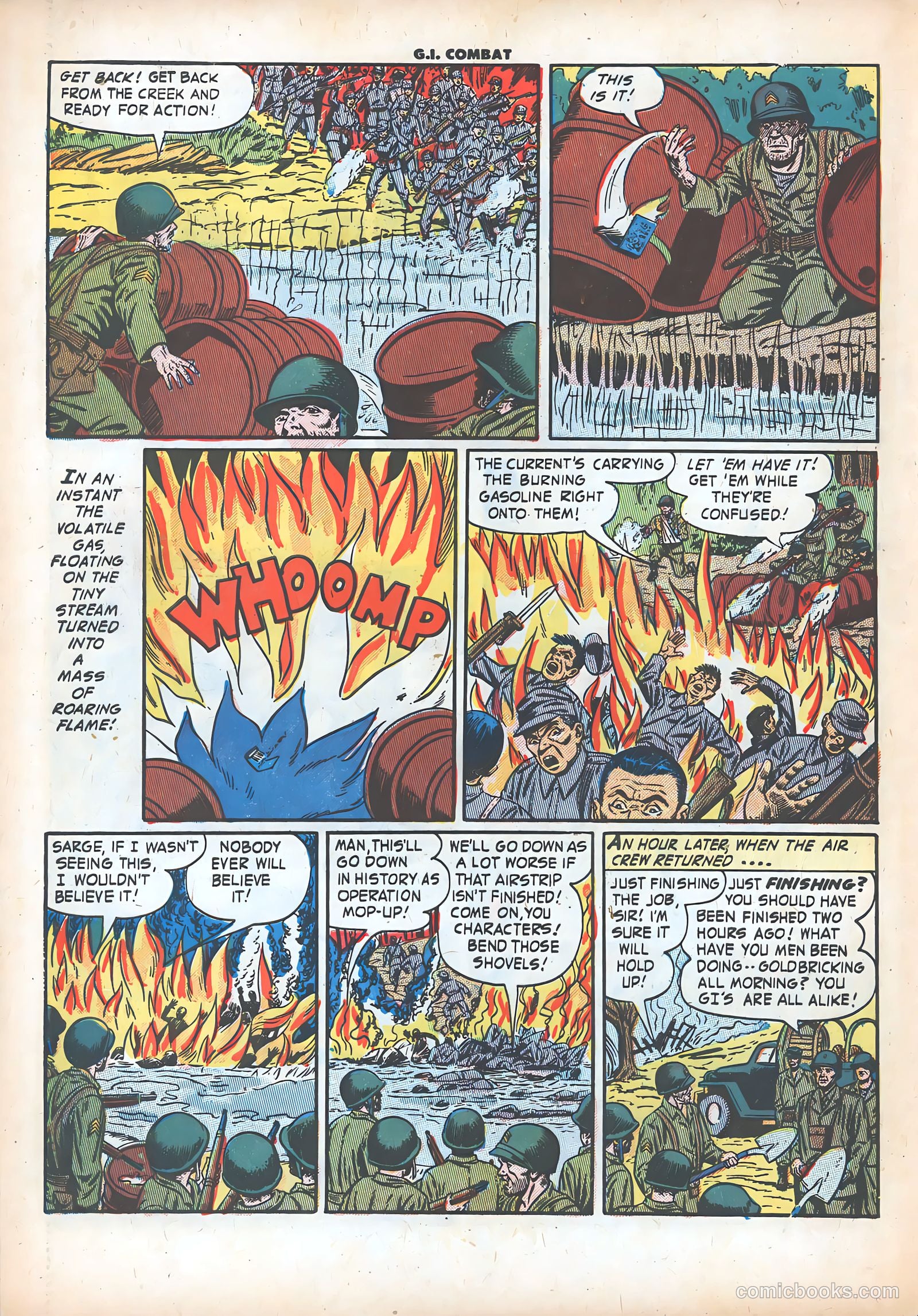 G.I. Combat #8 (1953) — page 33 of 37