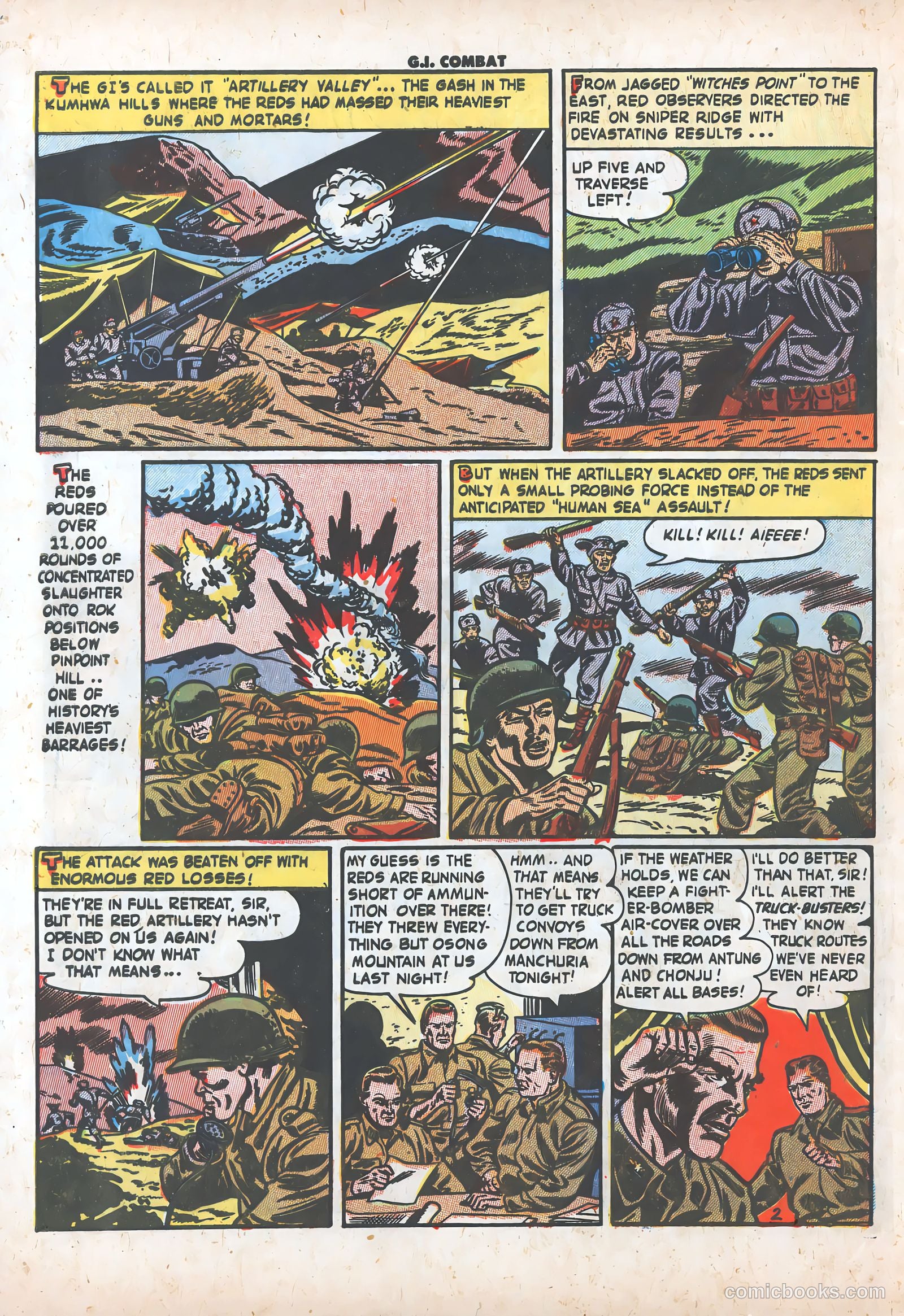 G.I. Combat #9 (1953) — page 4 of 36