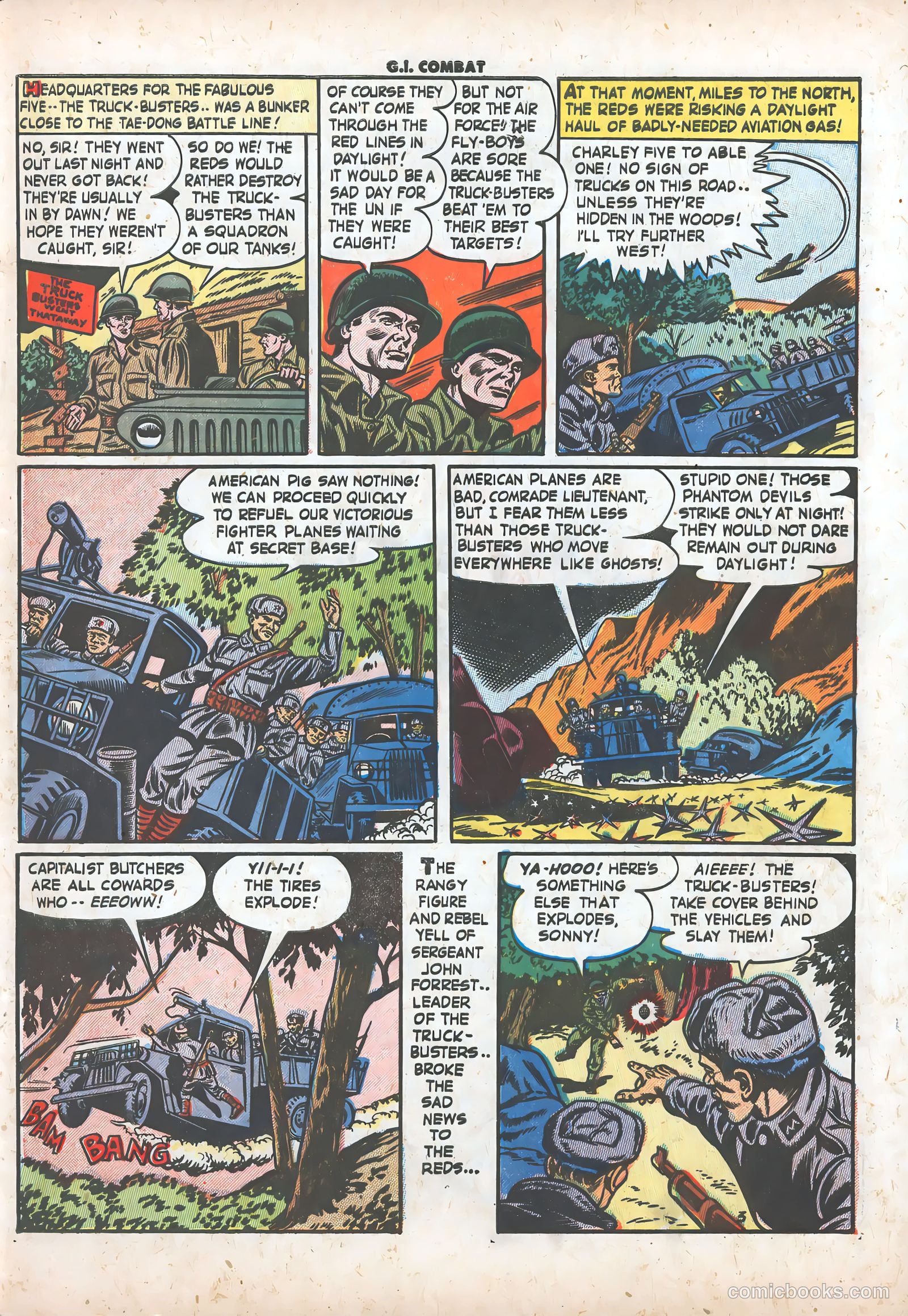 G.I. Combat #9 (1953) — page 5 of 36