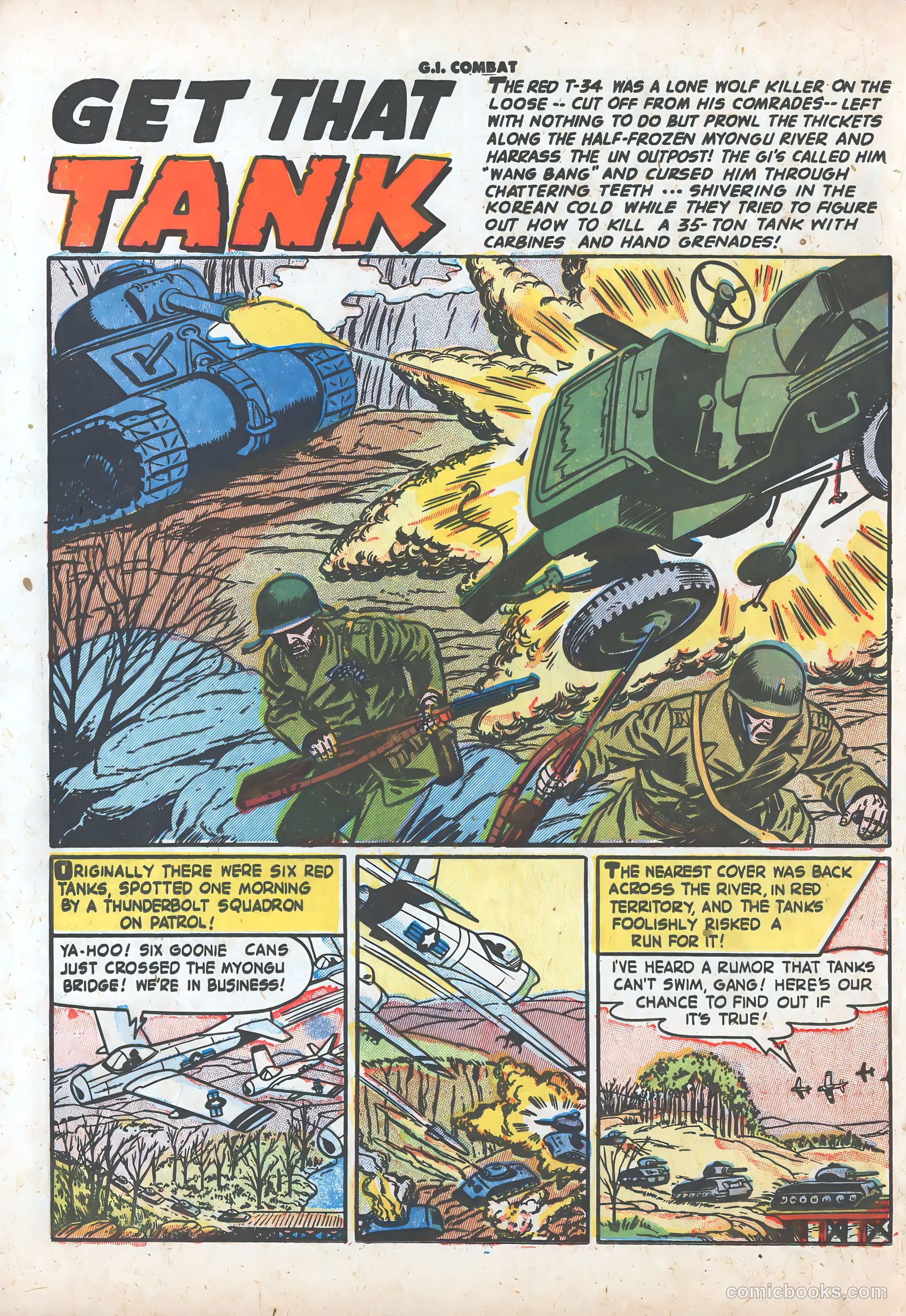 G.I. Combat #9 (1953) — page 12 of 36
