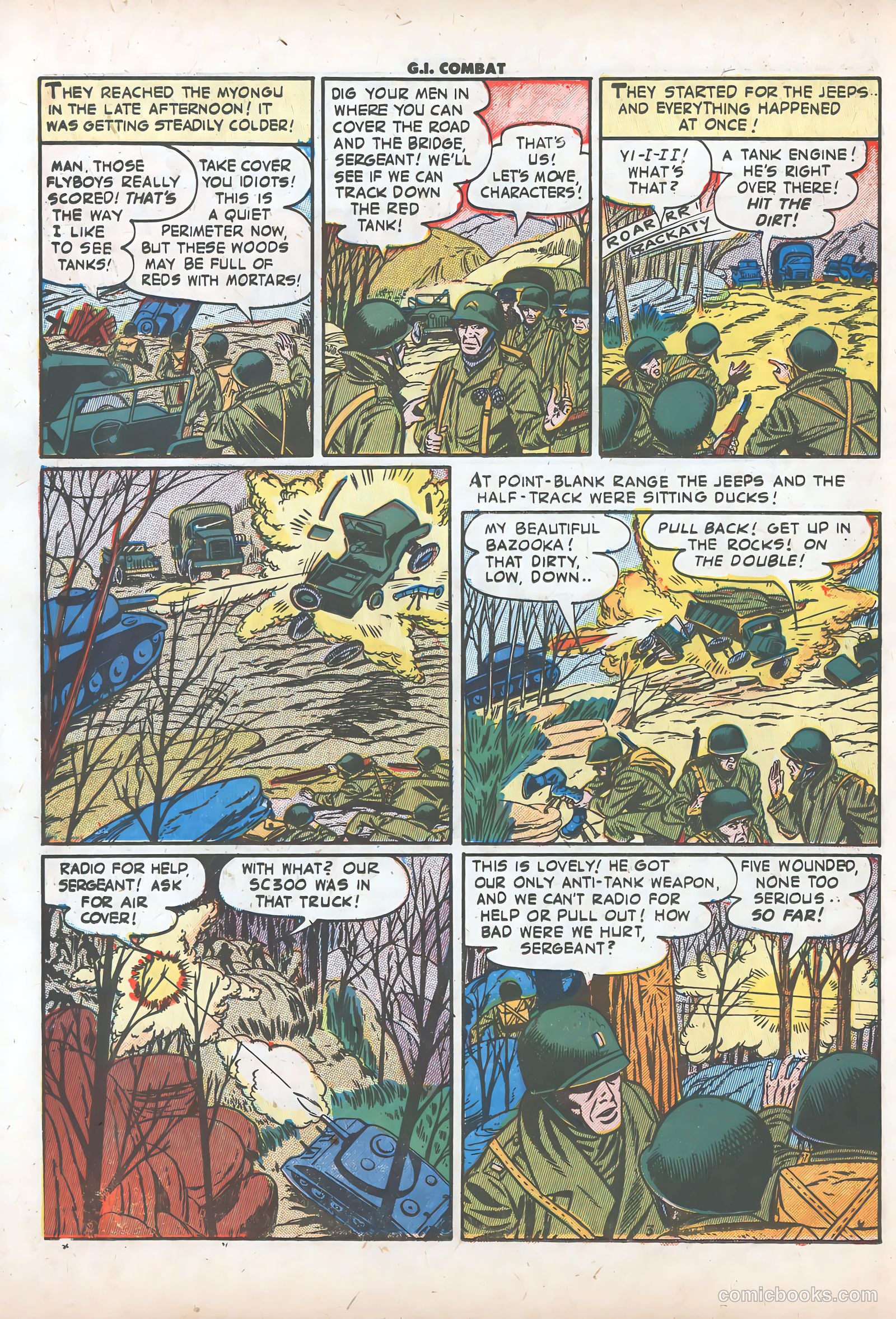G.I. Combat #9 (1953) — page 14 of 36