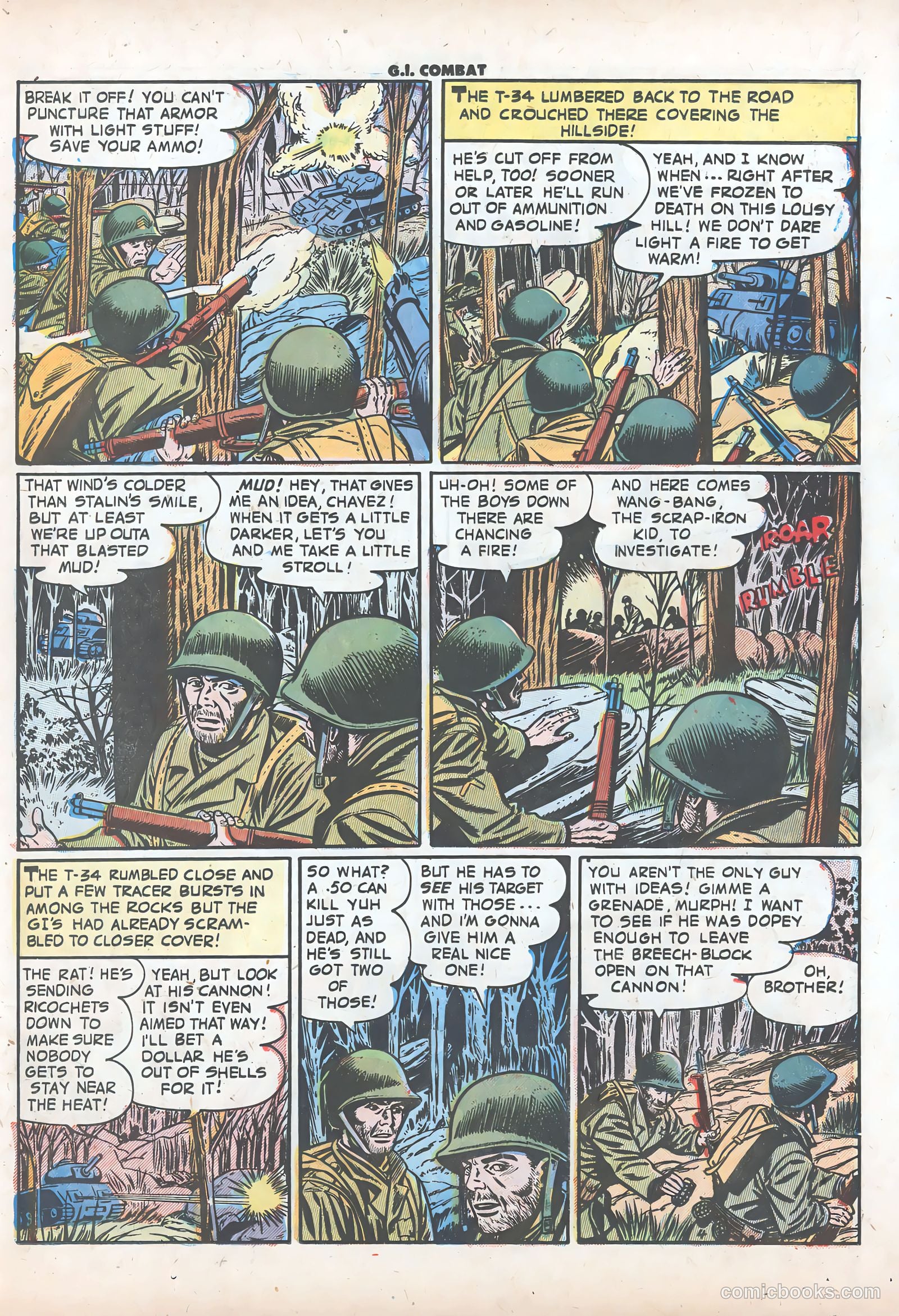 G.I. Combat #9 (1953) — page 15 of 36