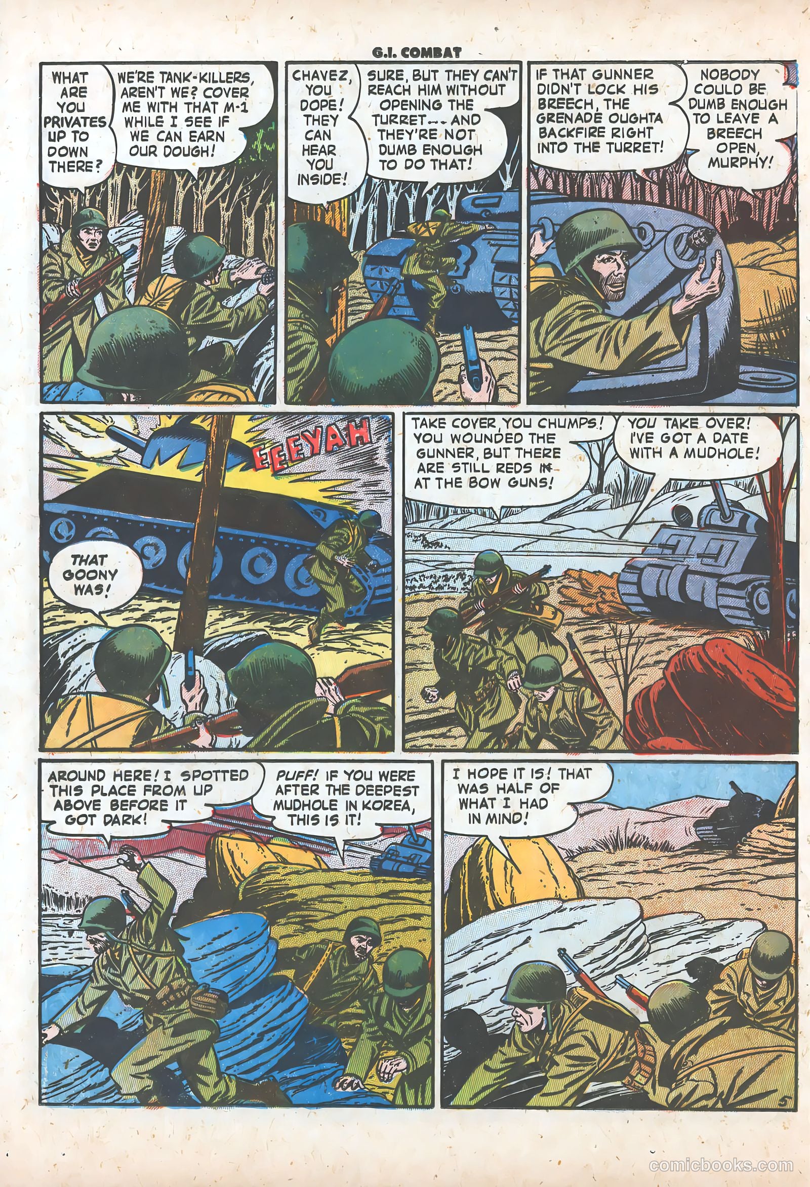 G.I. Combat #9 (1953) — page 16 of 36