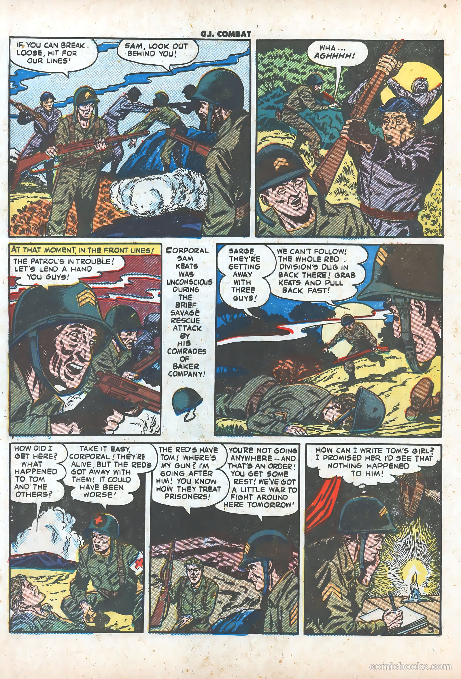G.I. Combat #9 (1953) — page 20 of 36