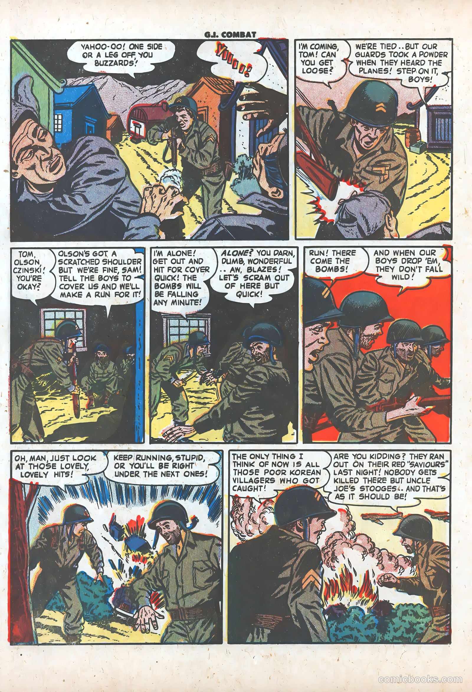 G.I. Combat #9 (1953) — page 24 of 36