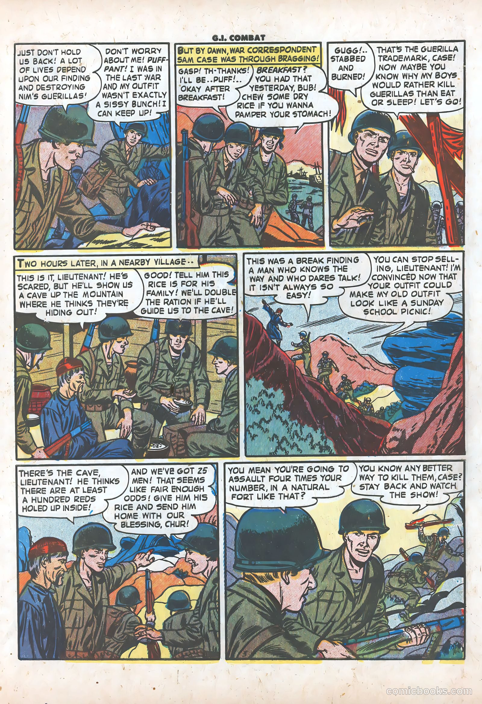G.I. Combat #9 (1953) — page 29 of 36