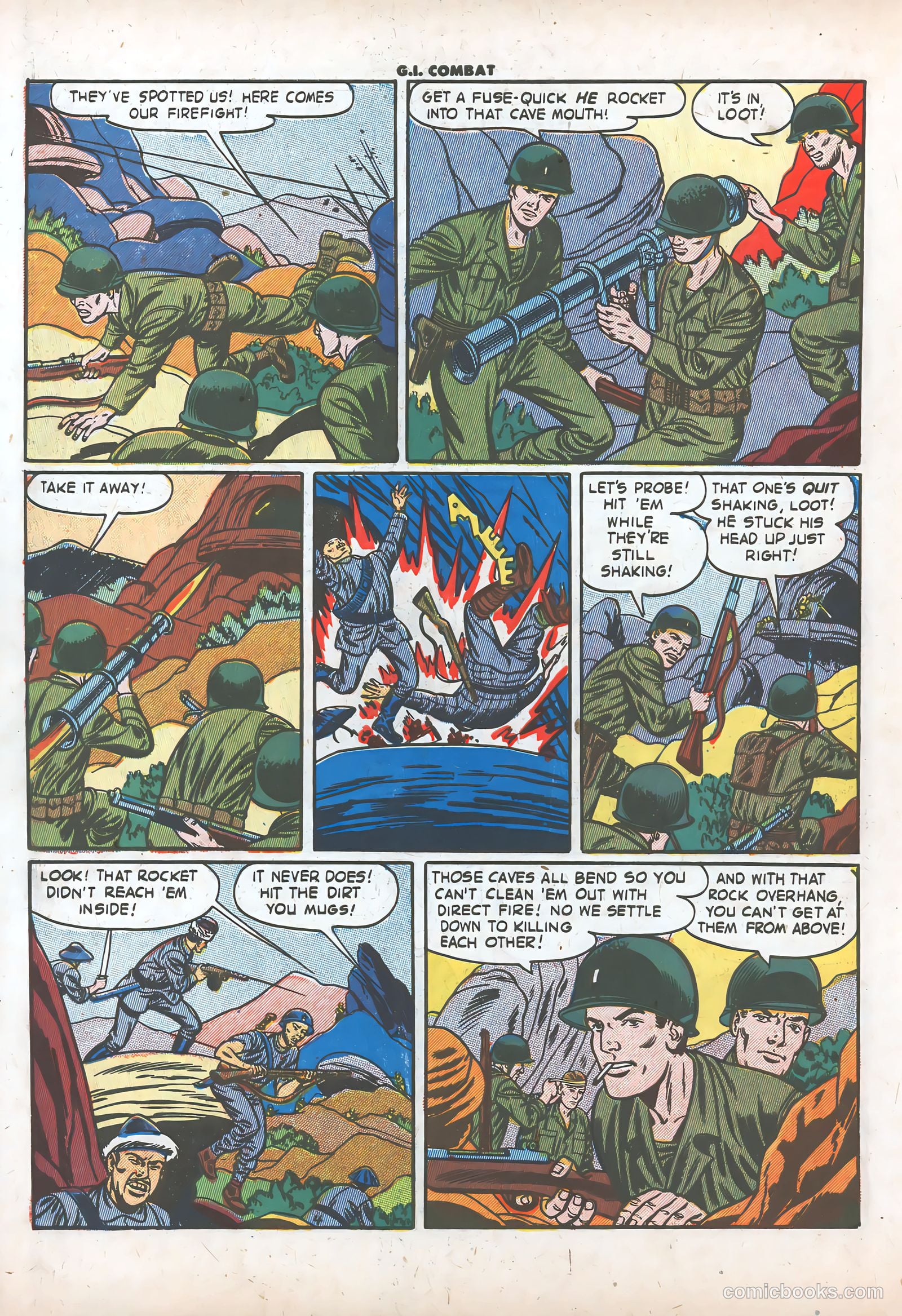 G.I. Combat #9 (1953) — page 30 of 36