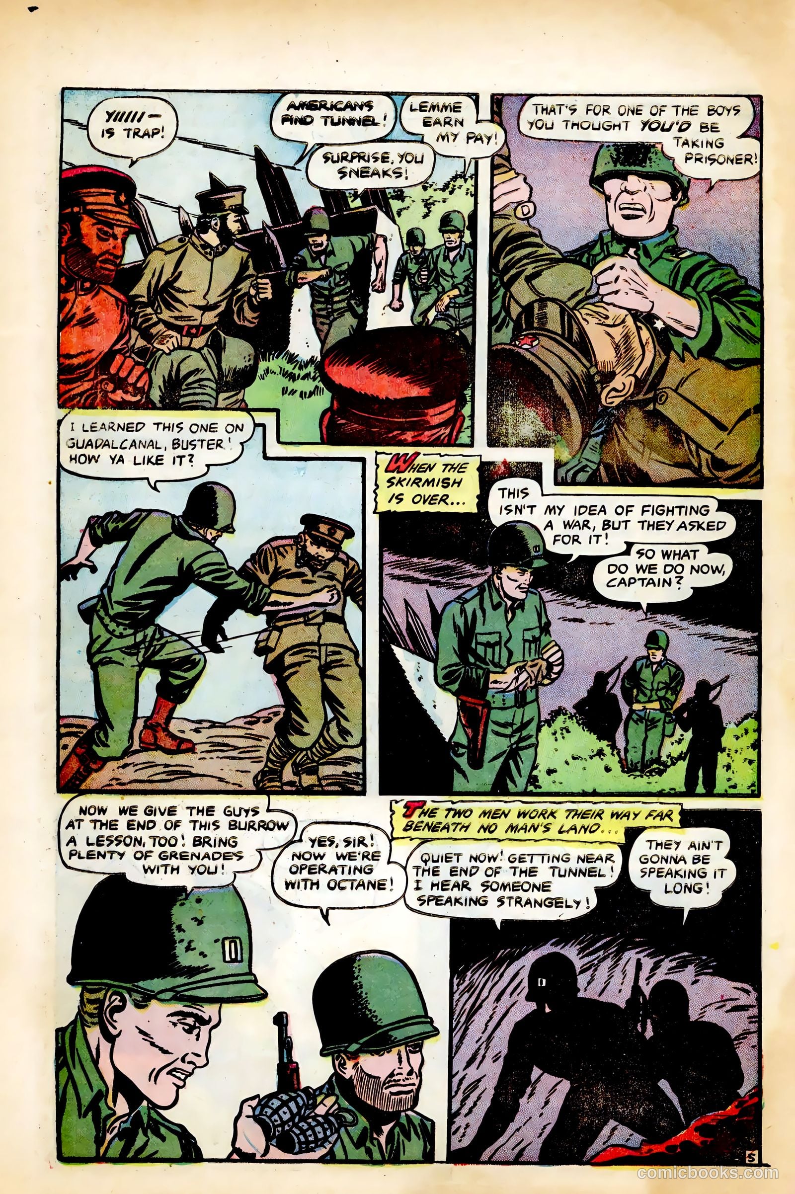 G-I in Battle #1 (1952) — page 8 of 36