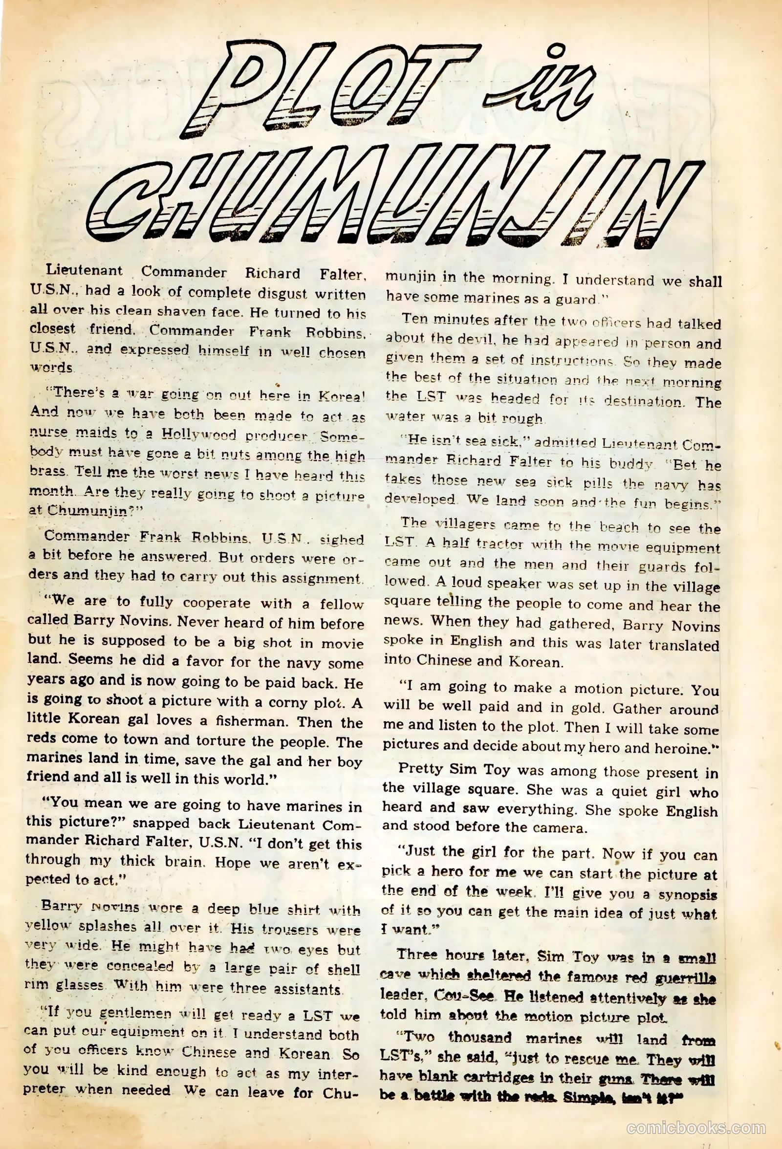 G-I in Battle #1 (1952) — page 11 of 36