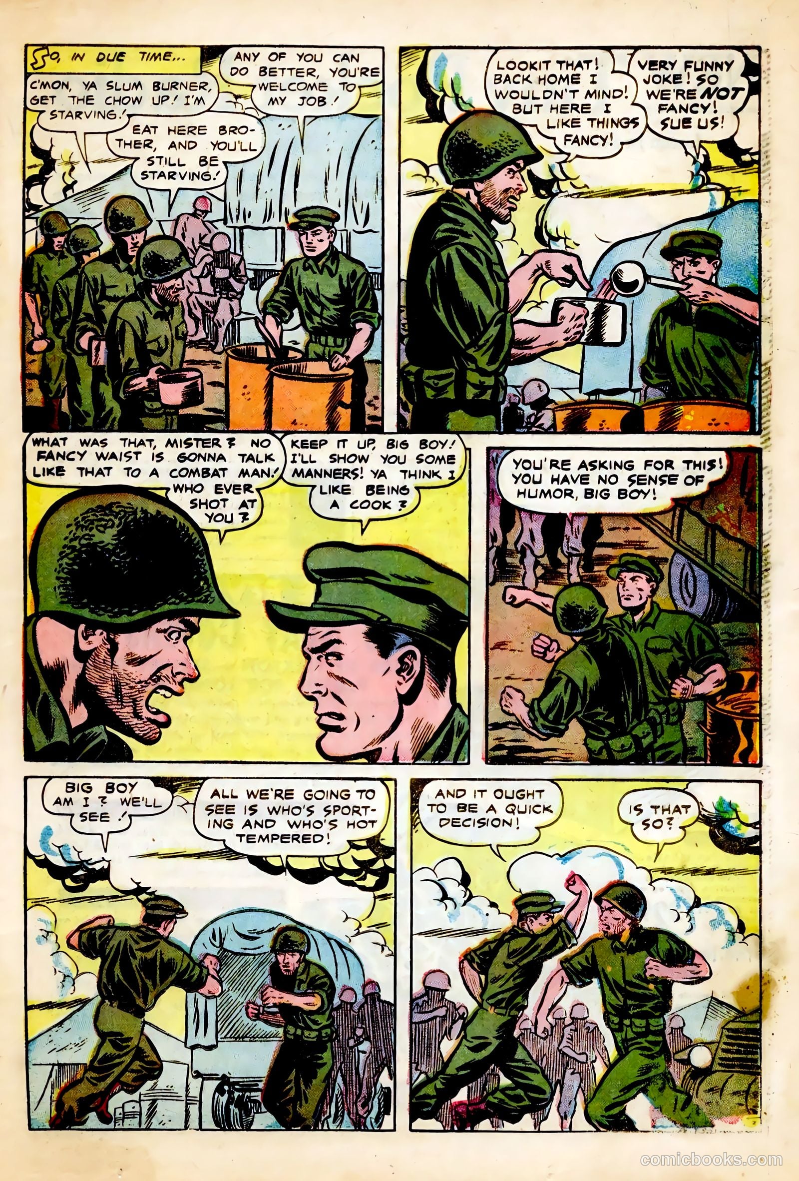 G-I in Battle #1 (1952) — page 21 of 36