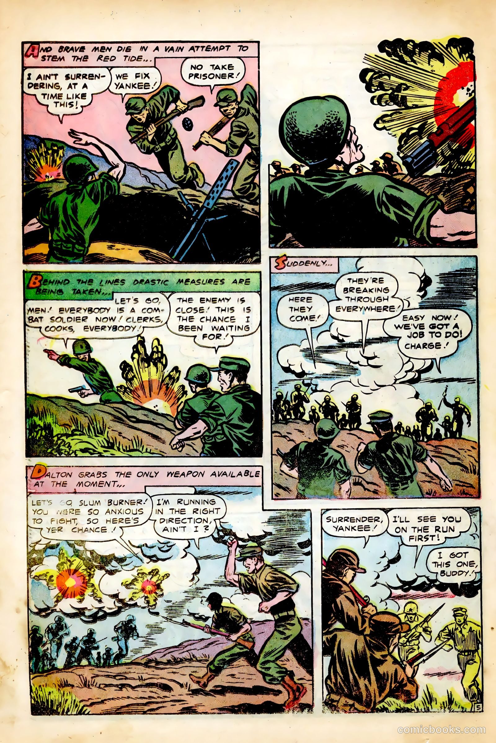 G-I in Battle #1 (1952) — page 24 of 36