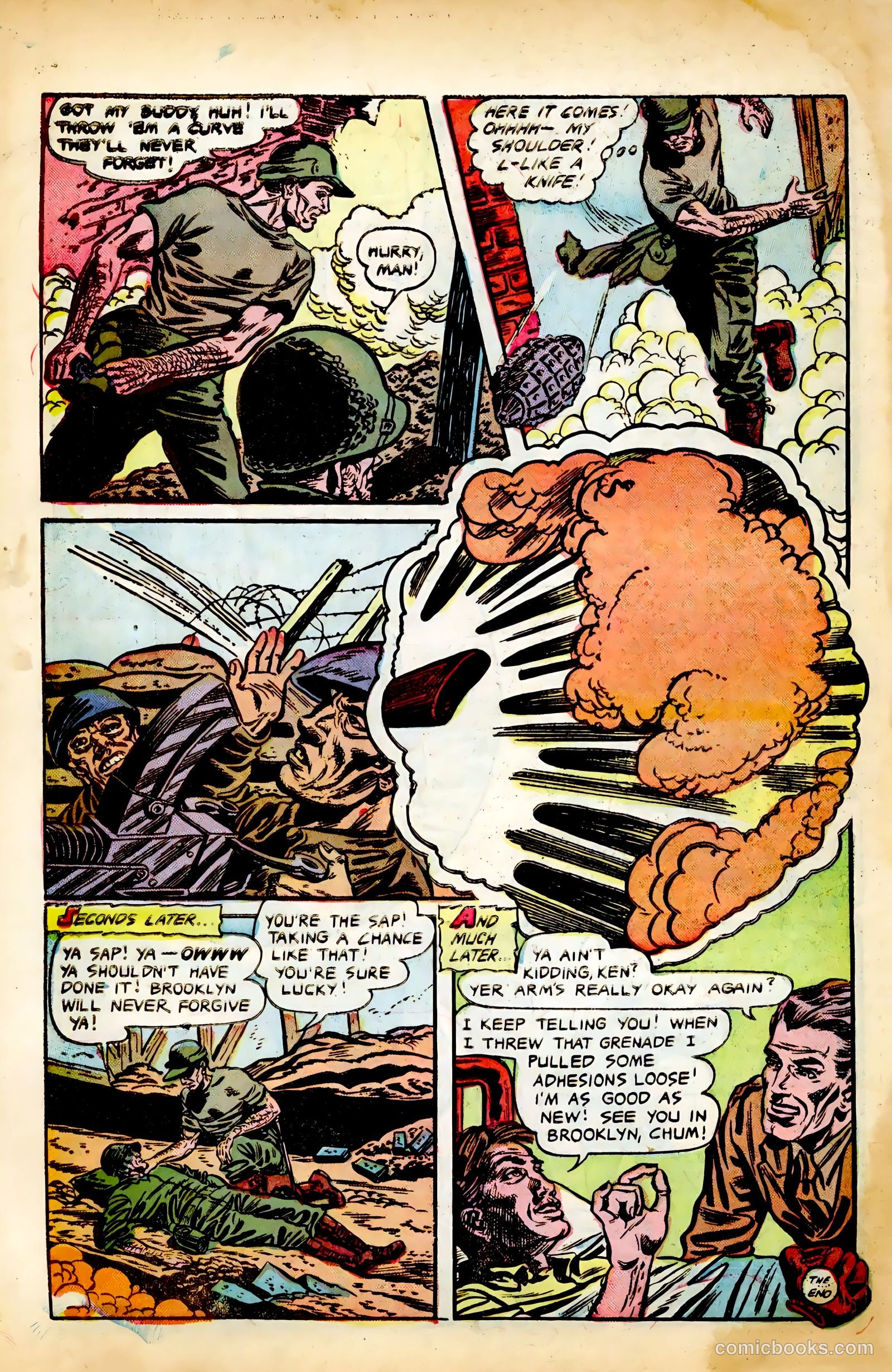 G-I in Battle #1 (1952) — page 34 of 36