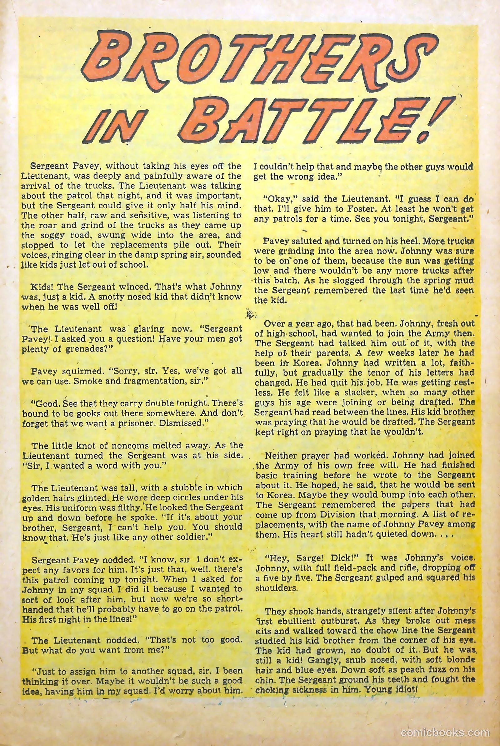 G-I in Battle #2 (1952) — page 19 of 35