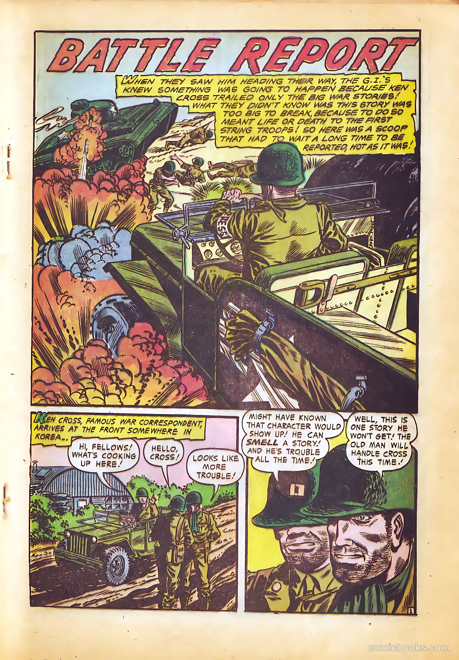 G. I. in Battle #2 (1957) — page 19 of 36