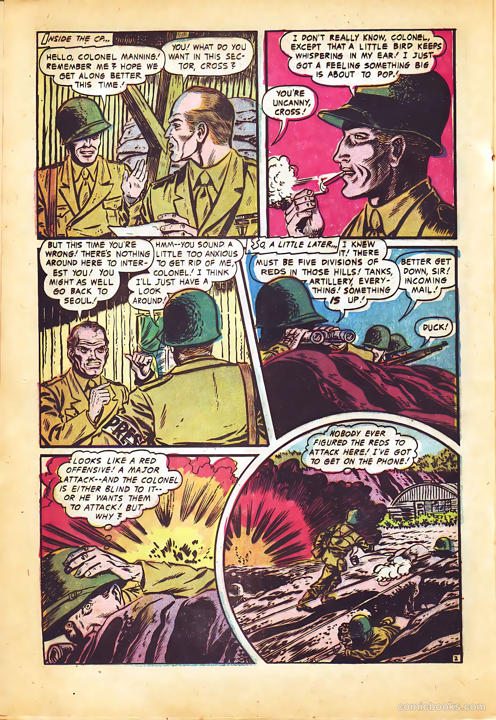 G. I. in Battle #2 (1957) — page 20 of 36