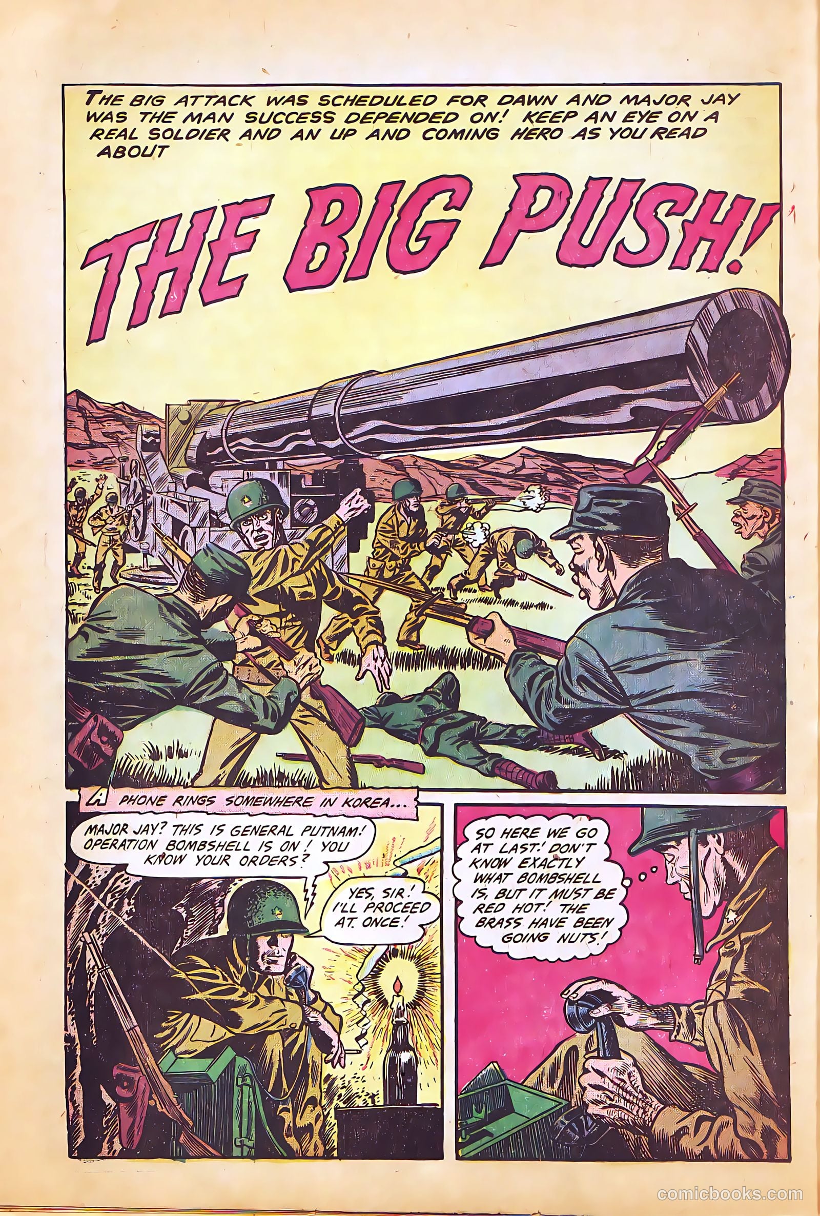 G. I. in Battle #2 (1957) — page 28 of 36