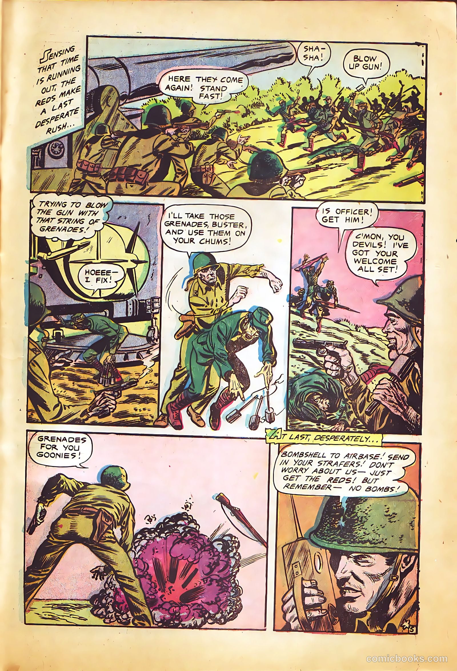 G. I. in Battle #2 (1957) — page 33 of 36