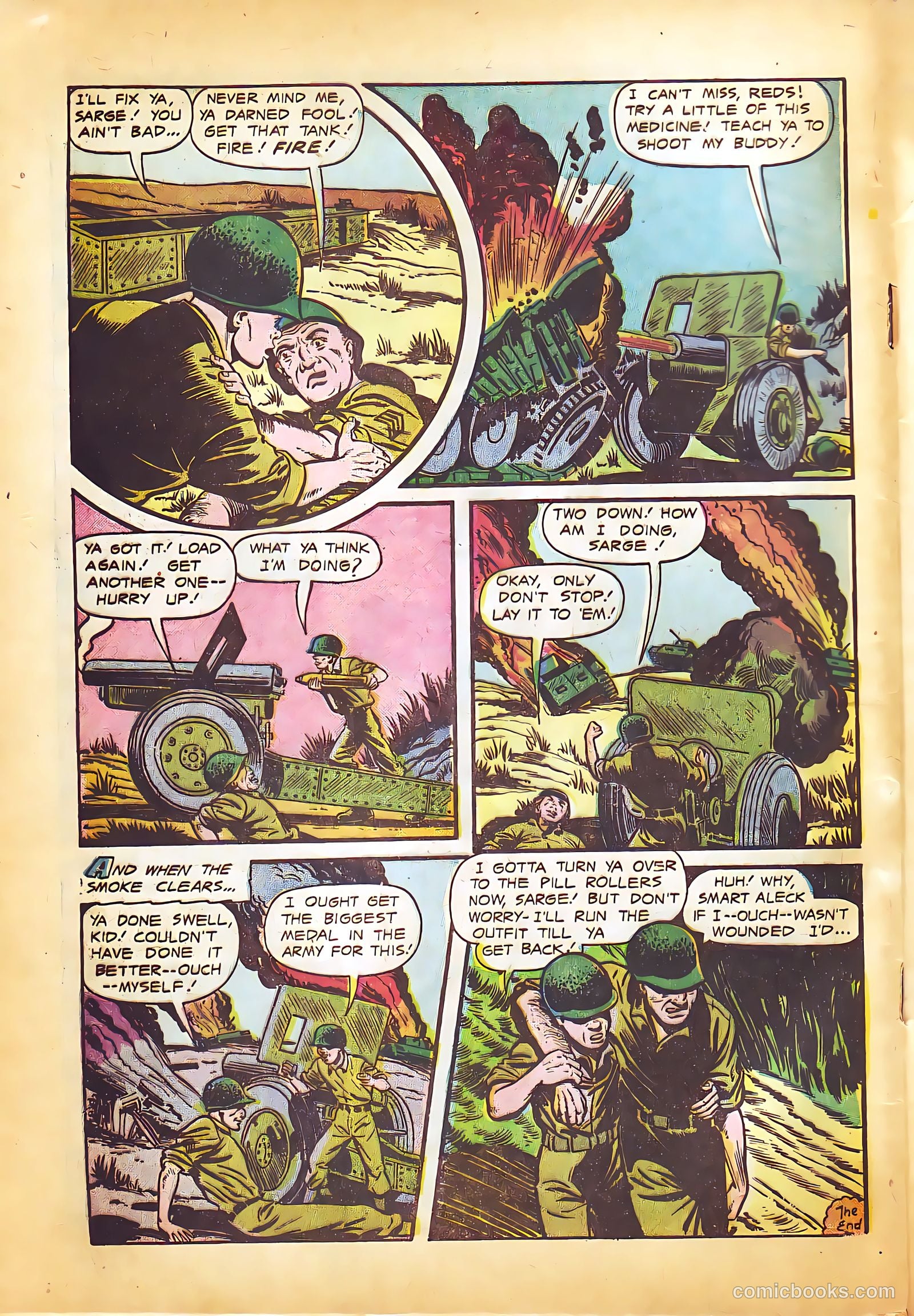 G. I. in Battle #2 (1957) — page 34 of 36