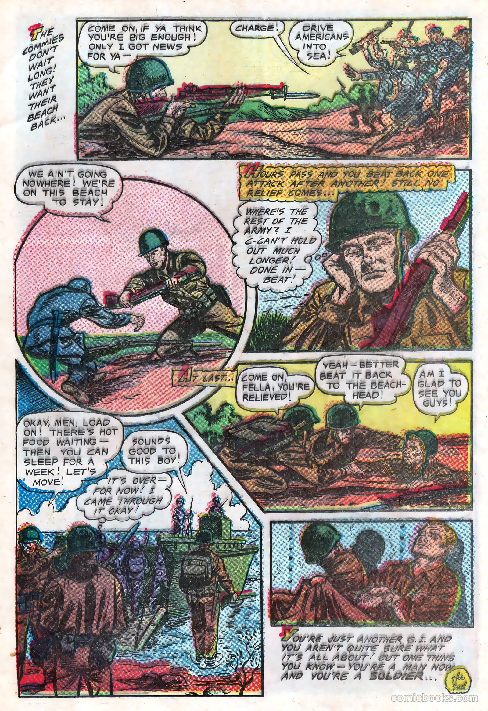G-I in Battle #3 (1952) — page 18 of 36