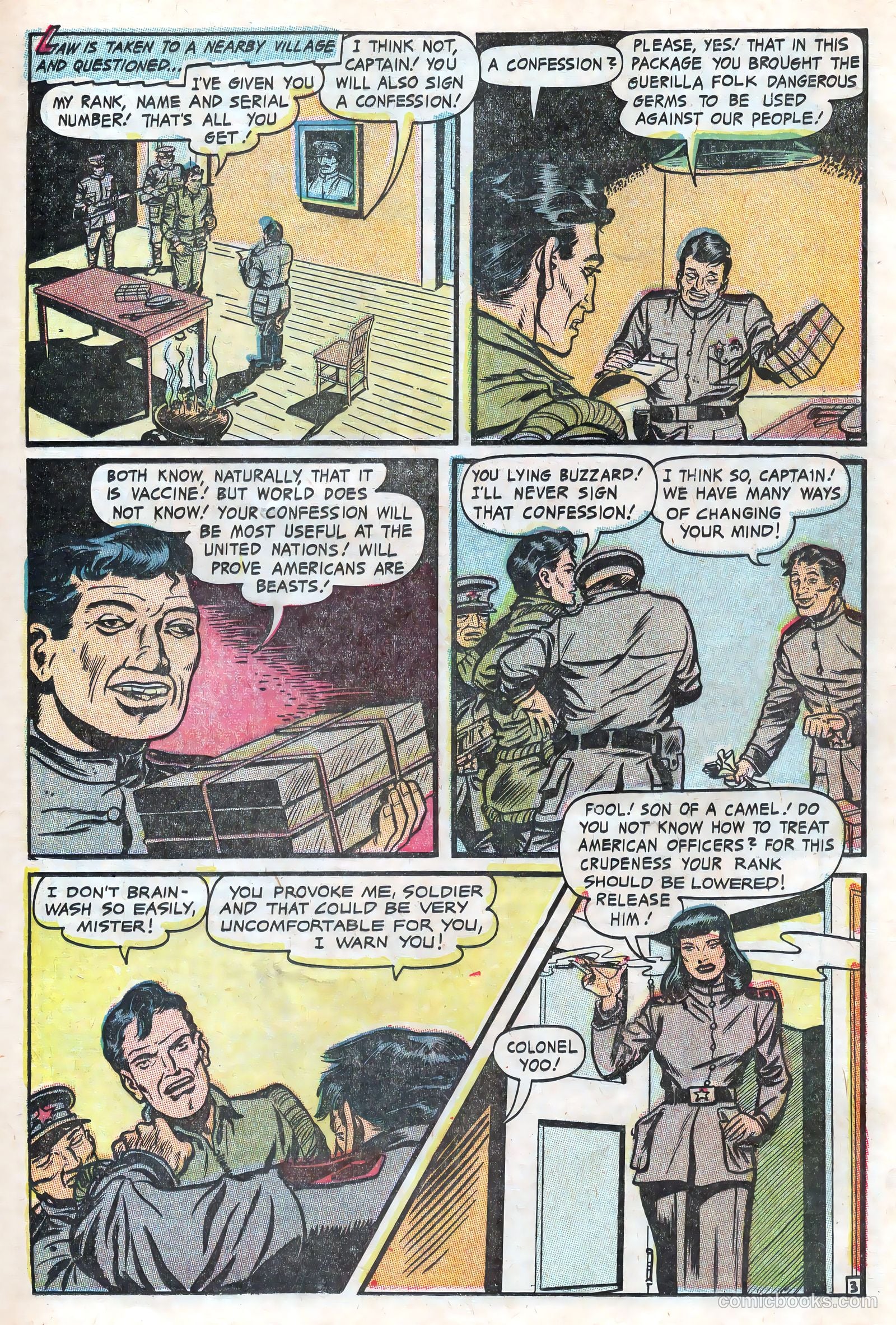G-I in Battle #3 (1952) — page 21 of 36