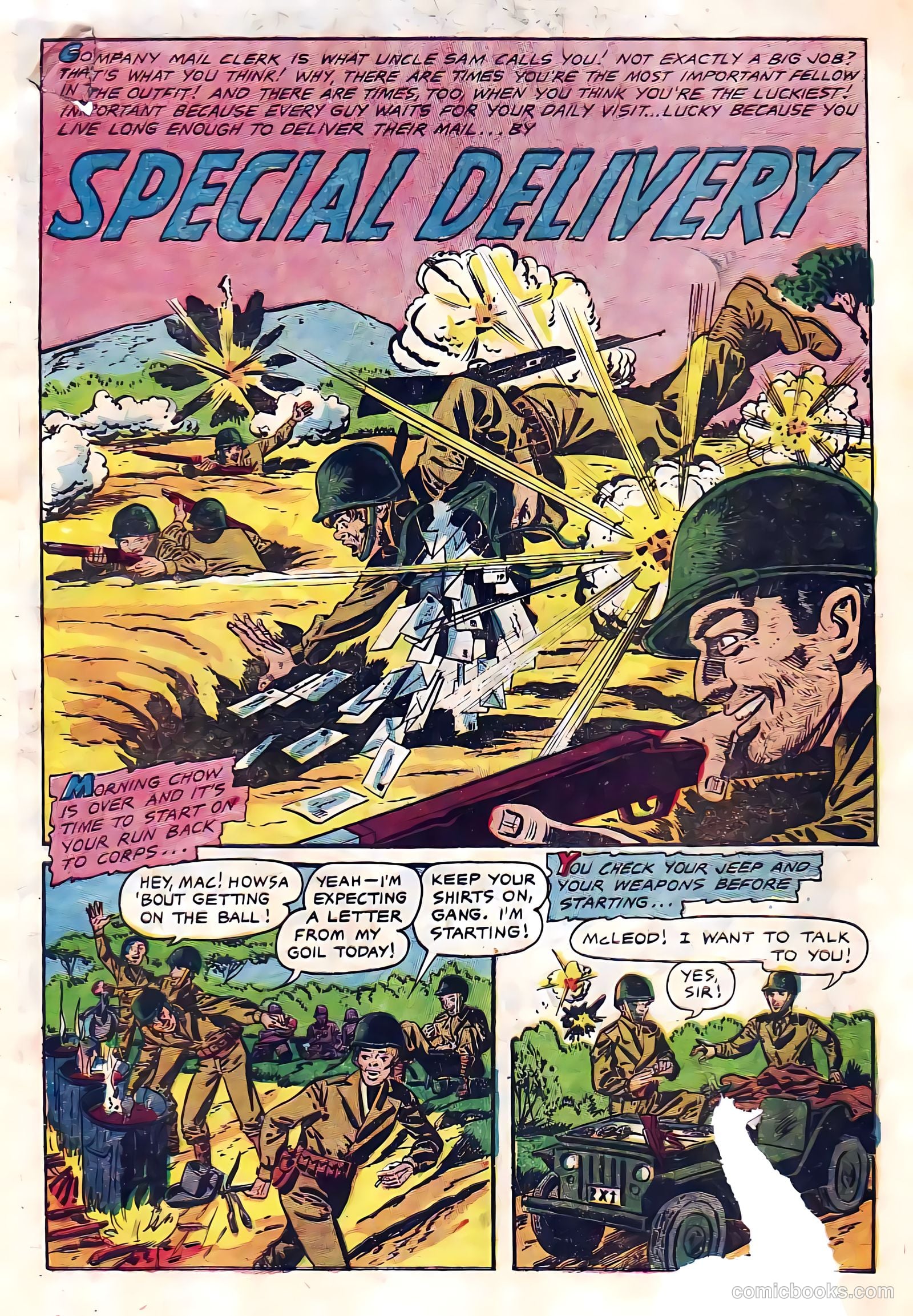 G-I in Battle #4 (1953) — page 3 of 36