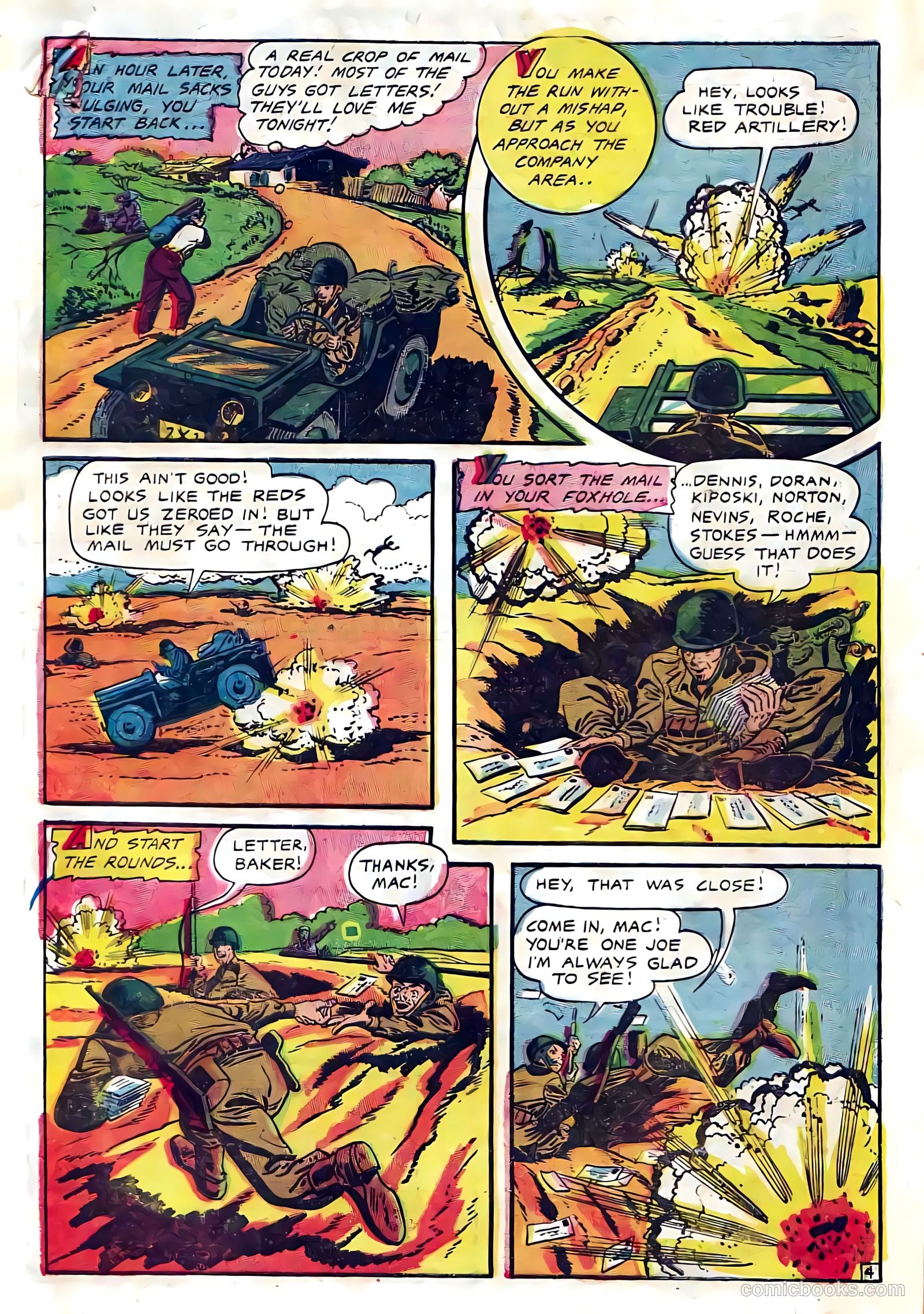 G-I in Battle #4 (1953) — page 7 of 36