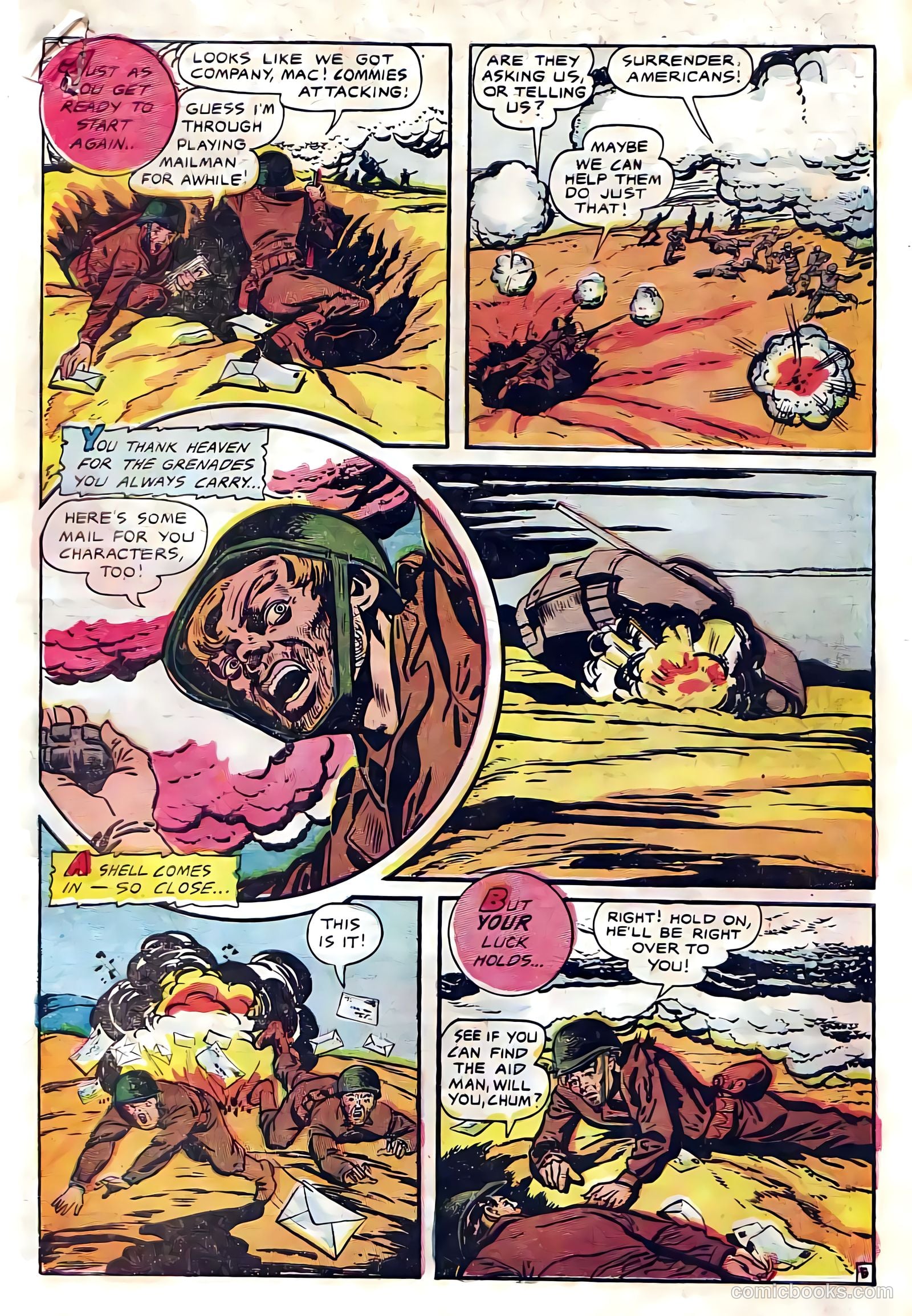 G-I in Battle #4 (1953) — page 9 of 36