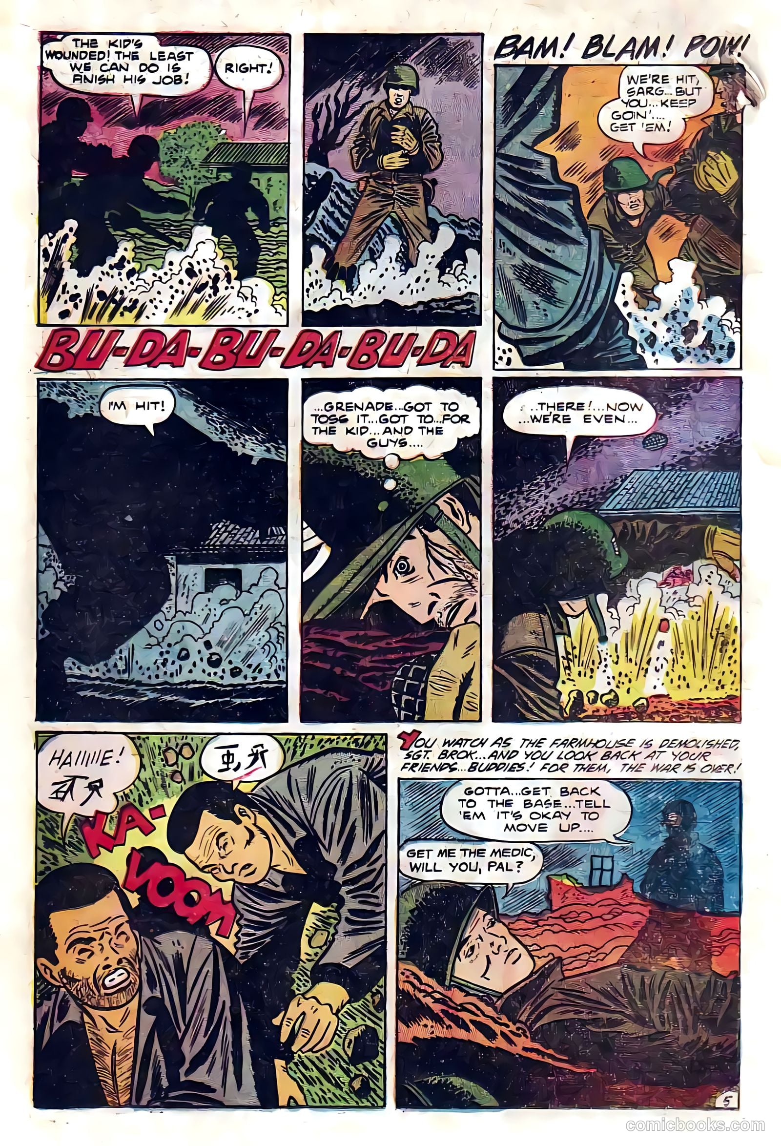 G-I in Battle #4 (1953) — page 16 of 36