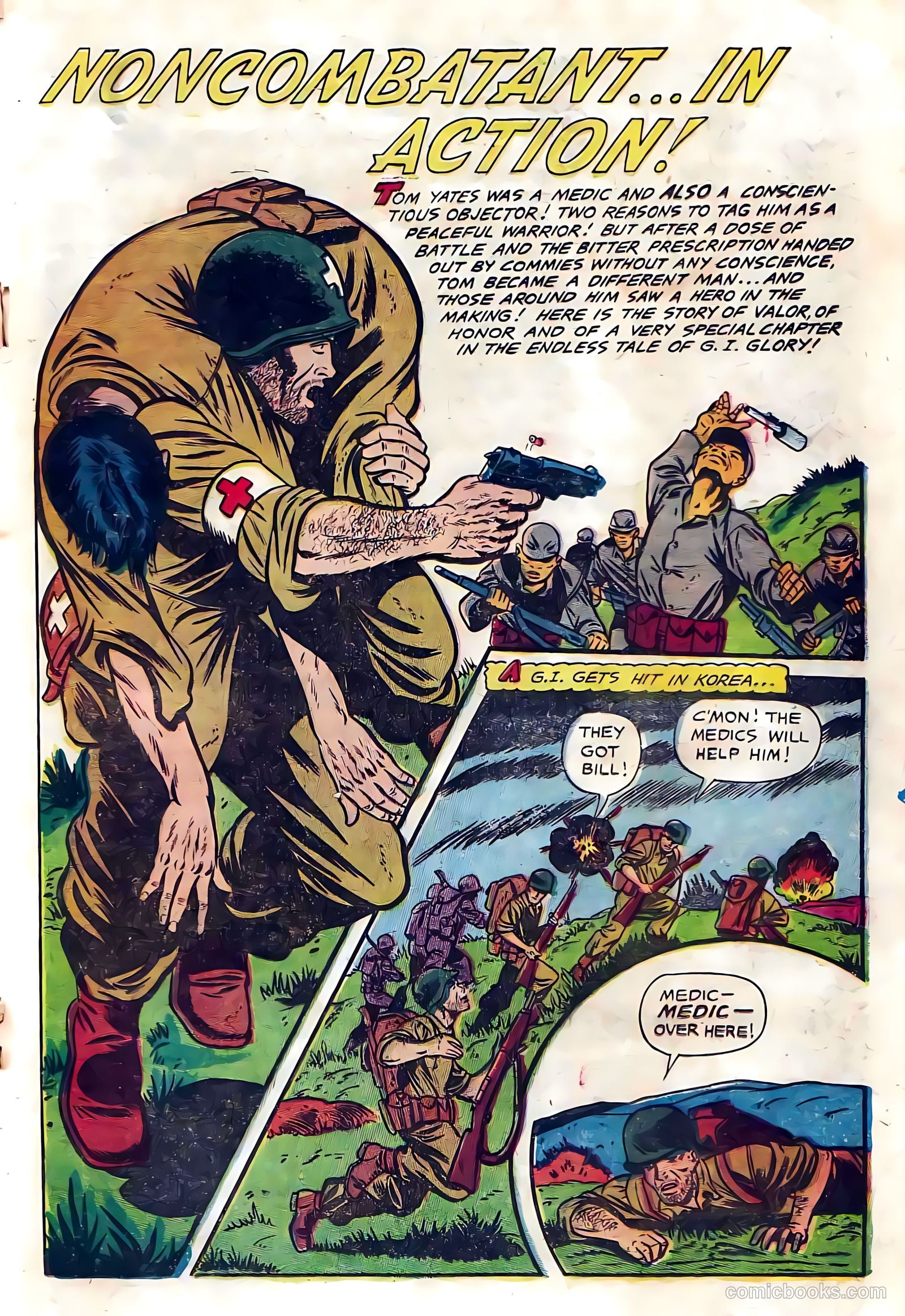G-I in Battle #4 (1953) — page 19 of 36