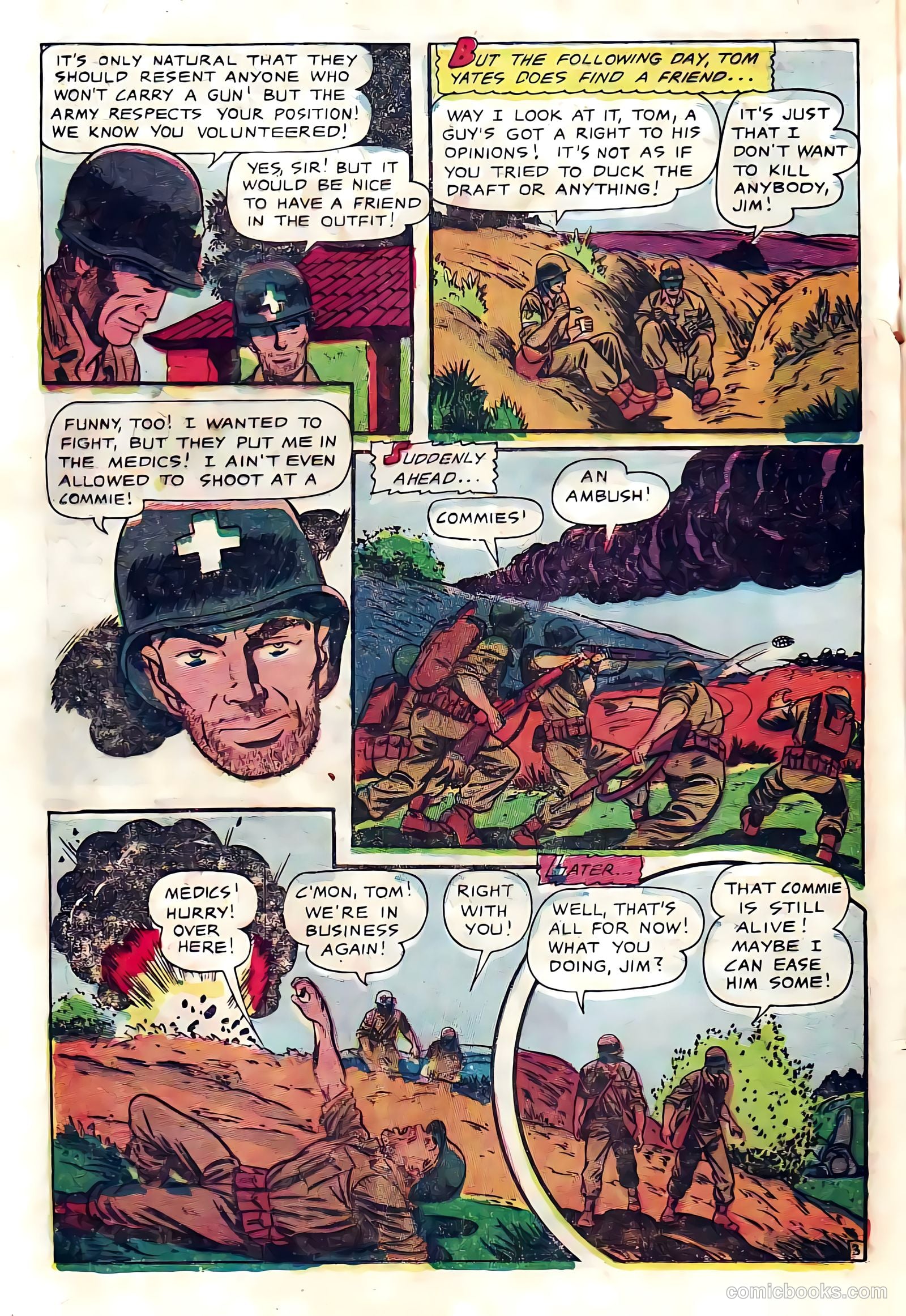 G-I in Battle #4 (1953) — page 22 of 36