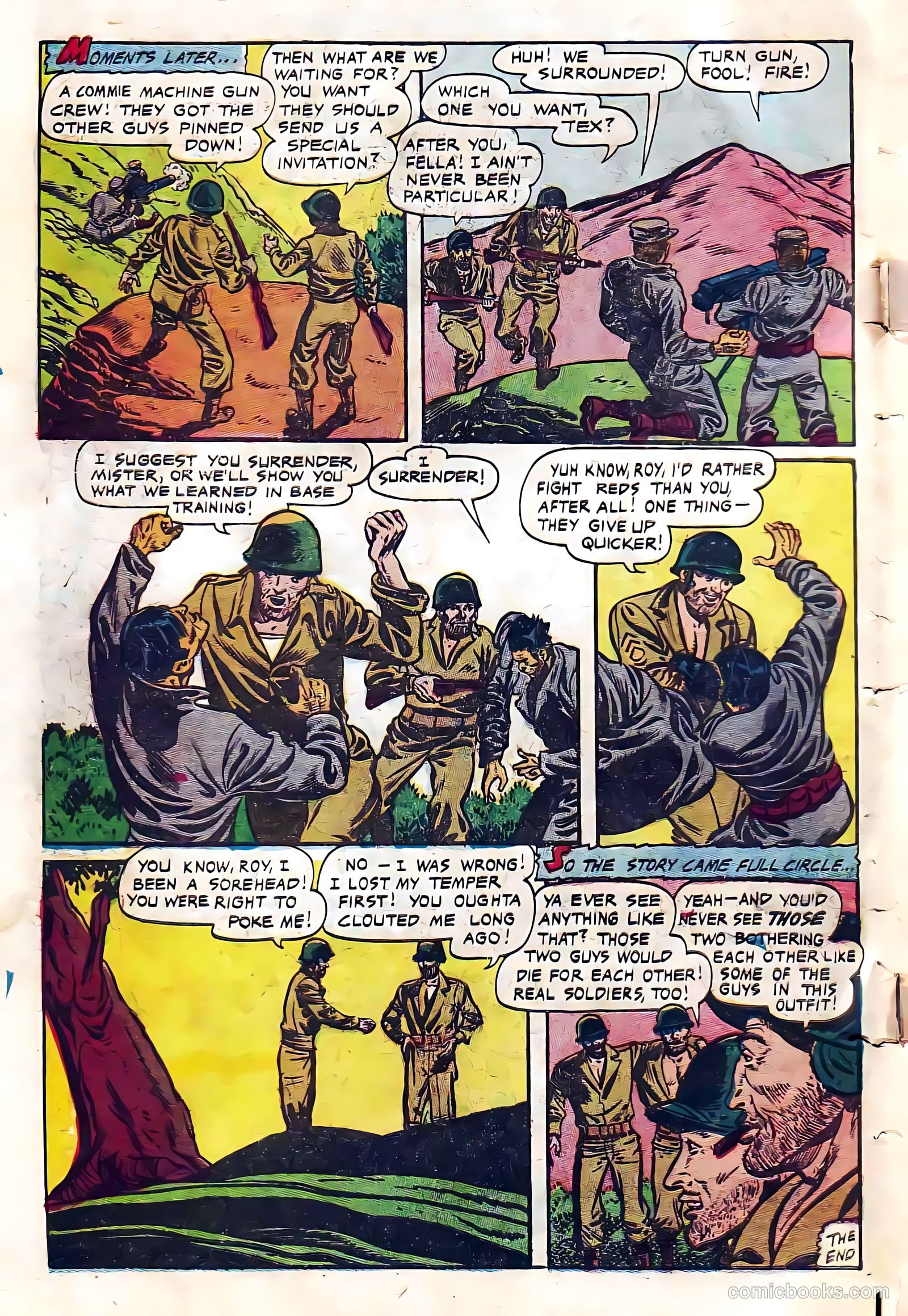 G-I in Battle #4 (1953) — page 34 of 36