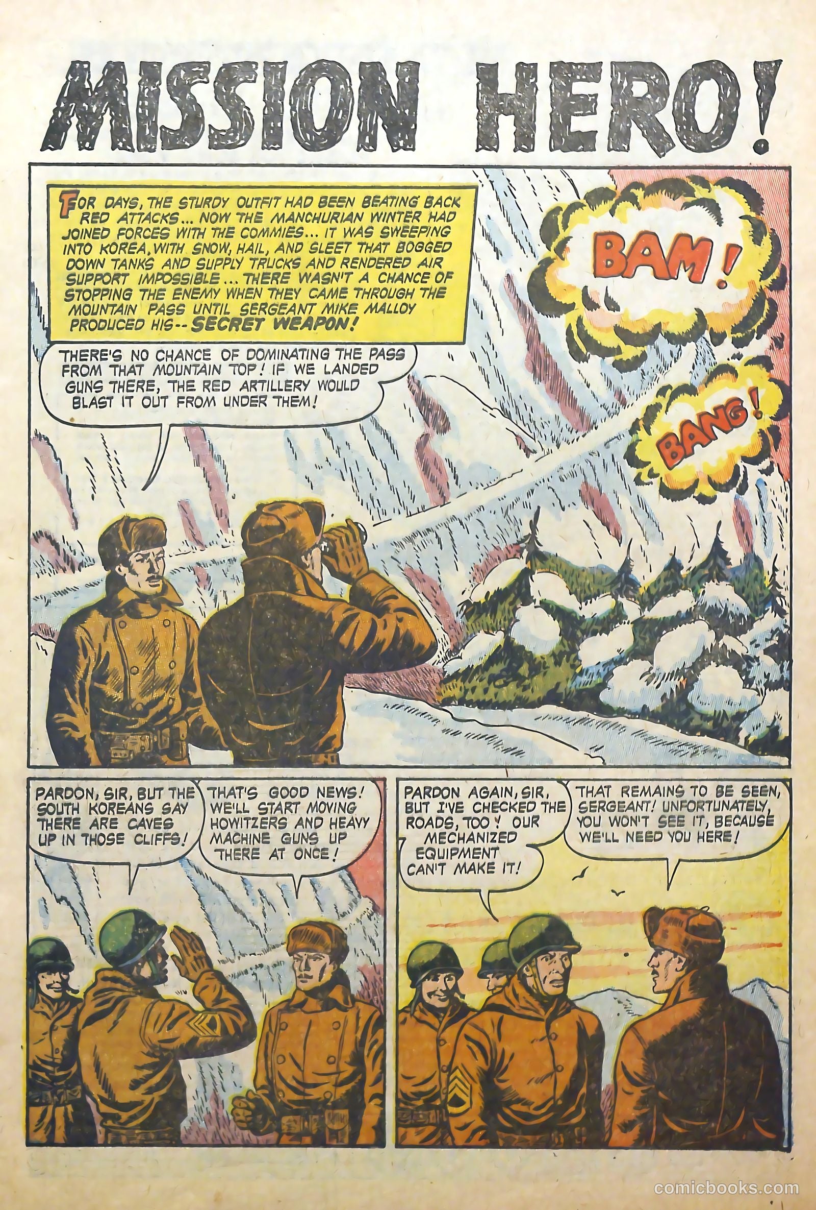 G-I in Battle #5 (1953) — page 3 of 36