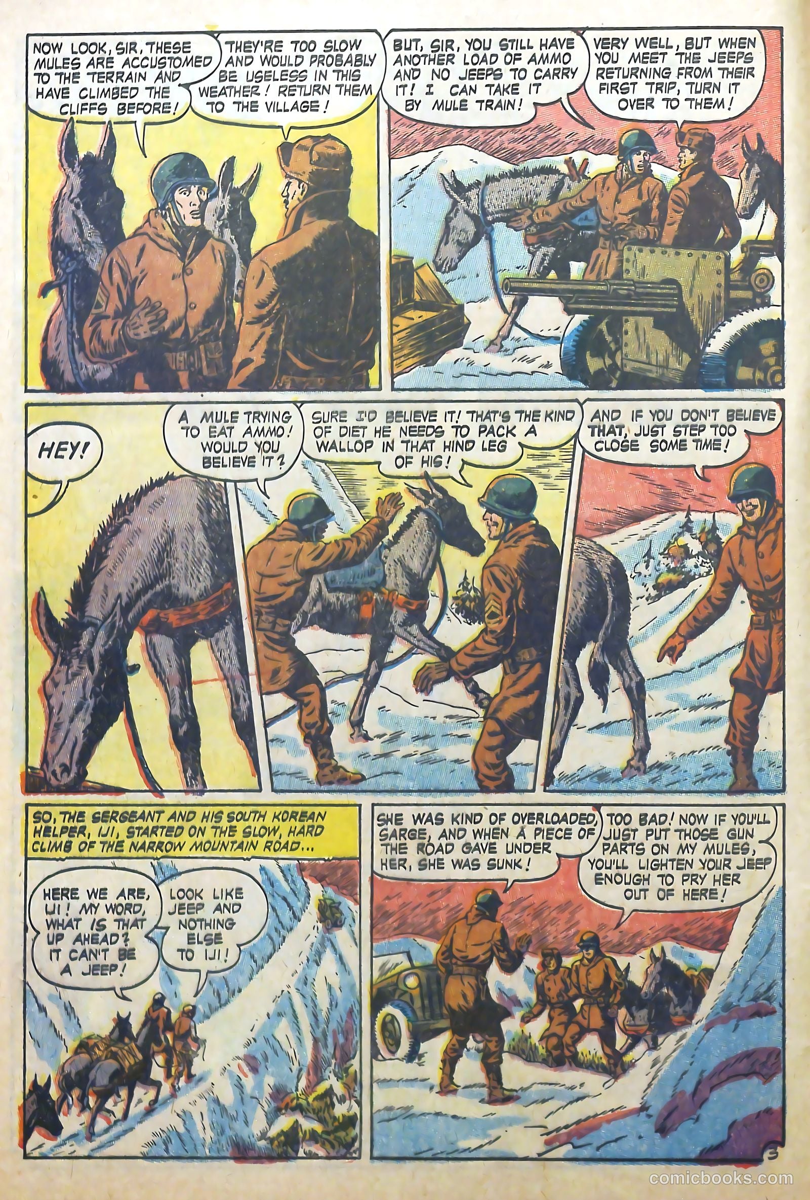 G-I in Battle #5 (1953) — page 6 of 36